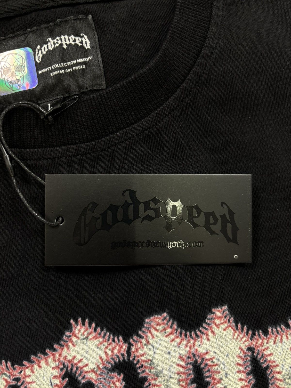 Godspeed Godspeed Strike Out Longsleeve, Black Size US L / EU 52-54 / 3 - 9 Thumbnail