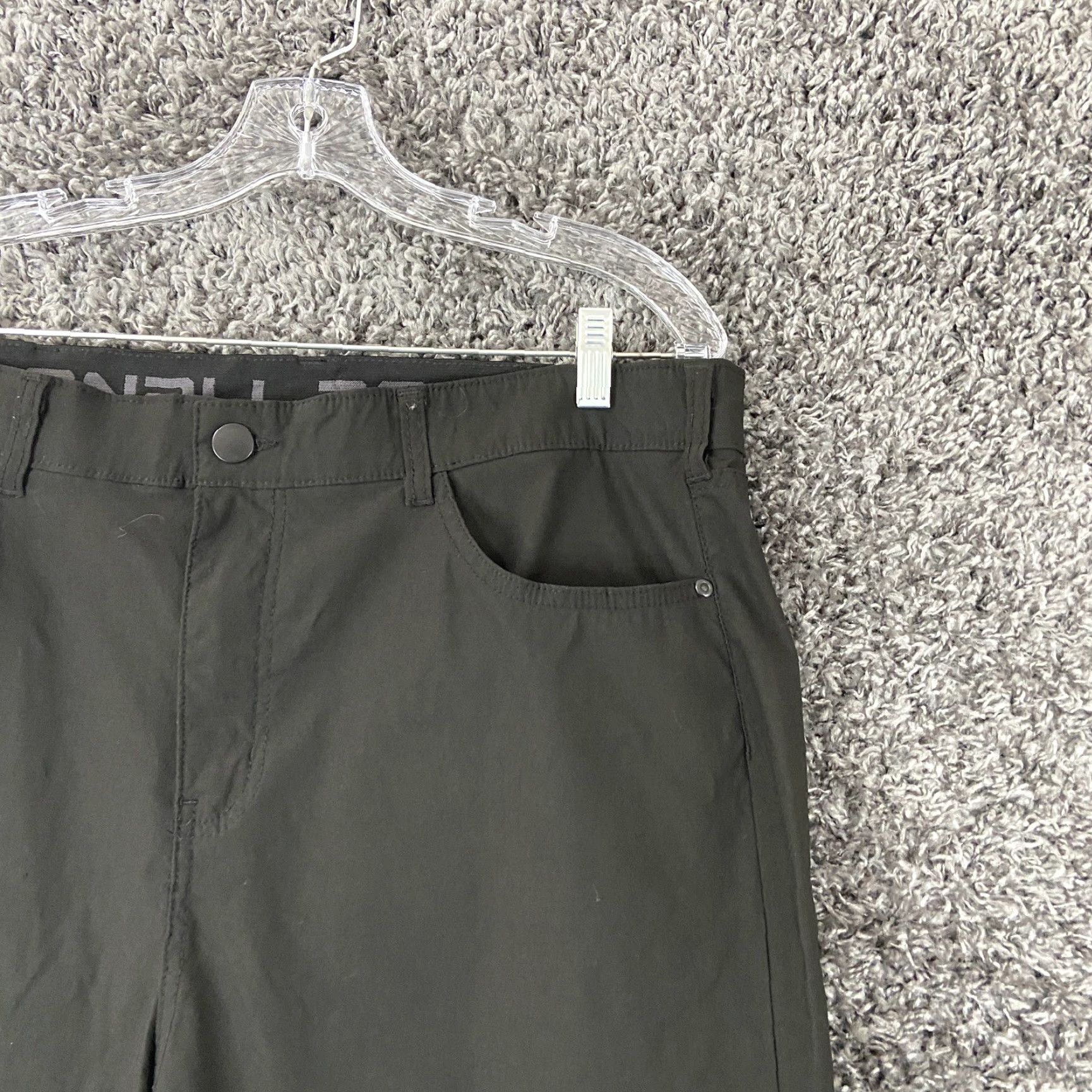 Vintage Denali Lightweight Chino Pants Men’s 38x28 Black Size US 38 / EU 54 - 3 Thumbnail