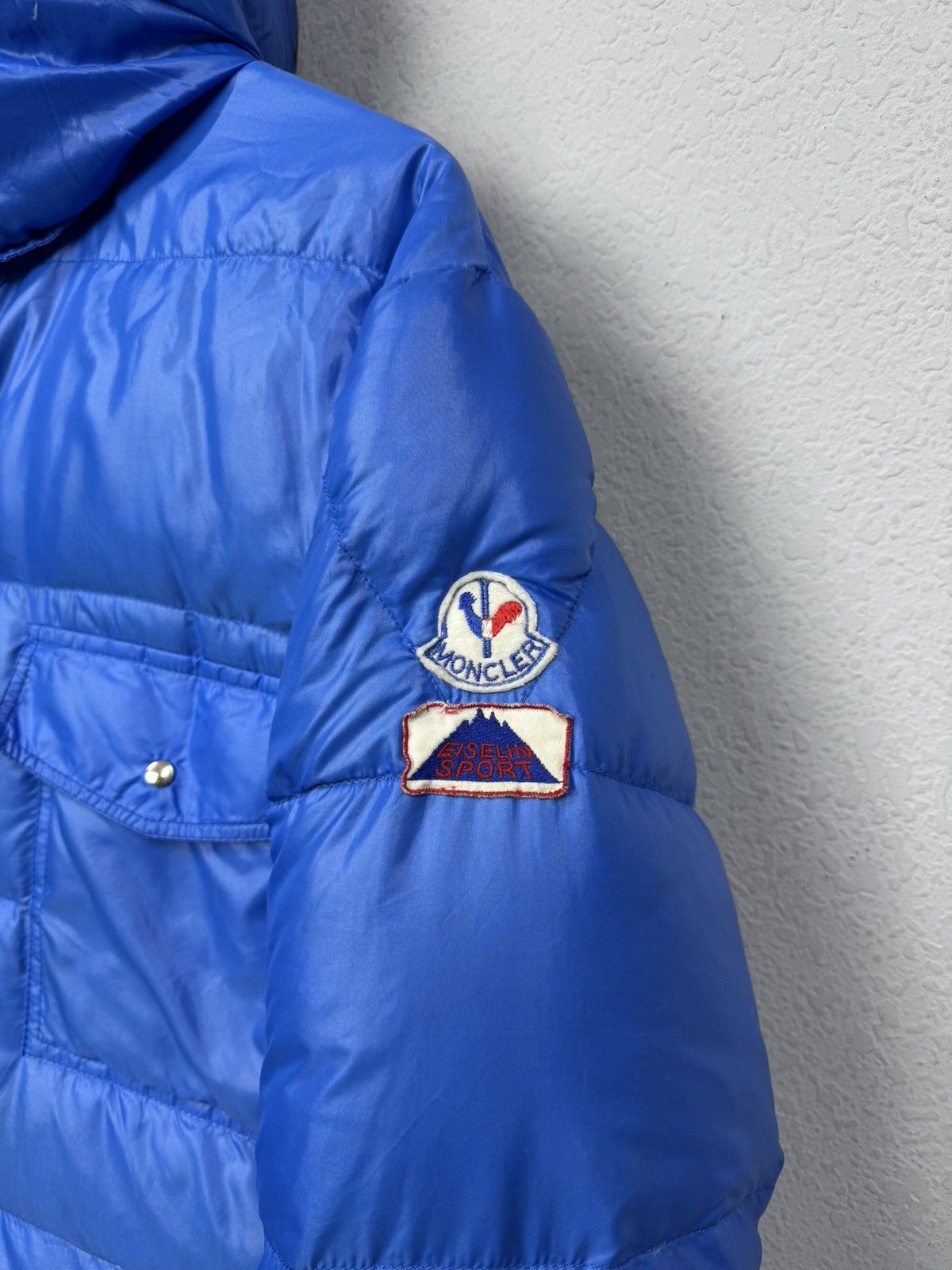 Moncler Vintage Moncler 80’s France Down Puffer Jacket Hooded Size US M / EU 48-50 / 2 - 10 Thumbnail