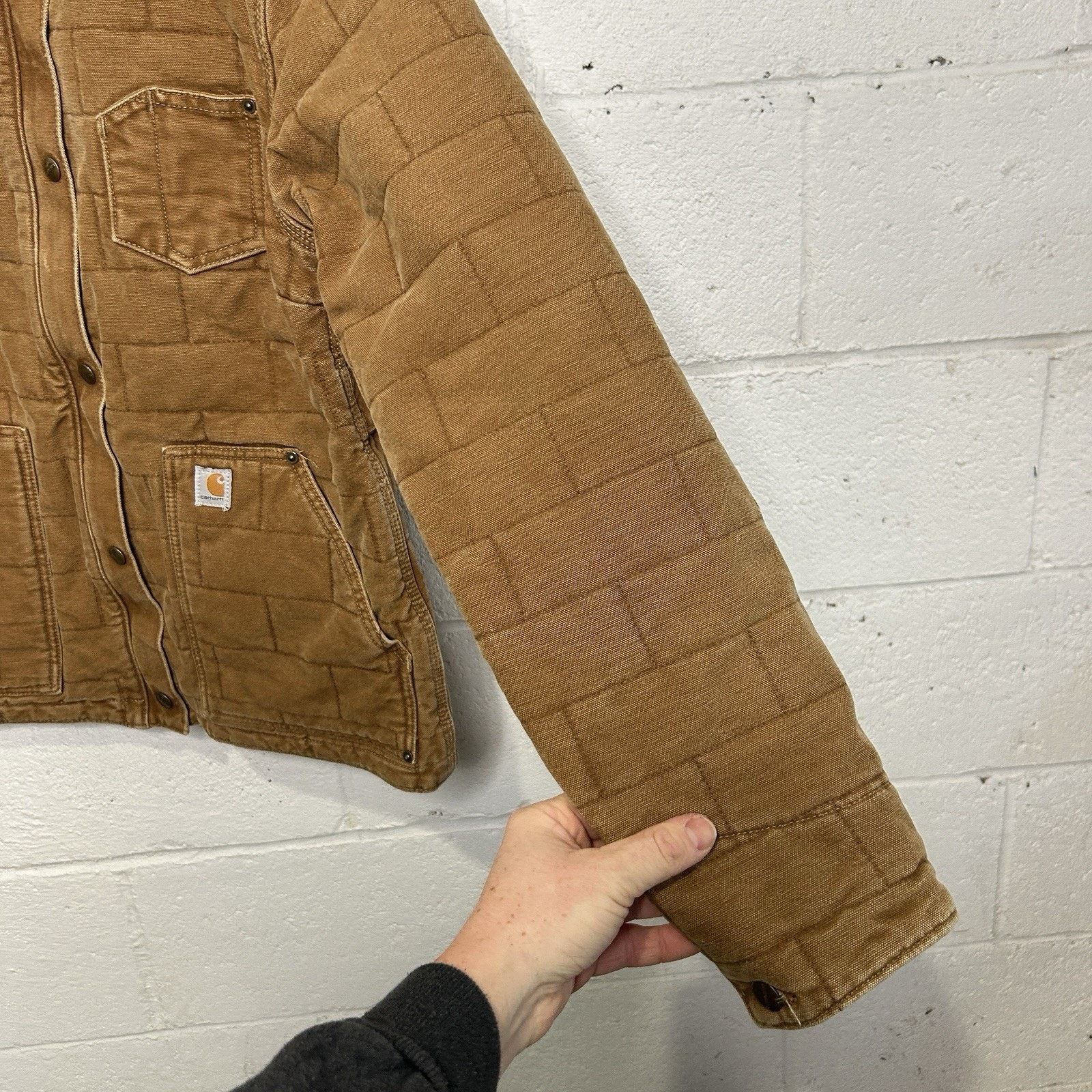 Carhartt Carhartt Sandstone Sherpa-Lined Newhope “Brown” 101405 Size M / US 6-8 / IT 42-44 - 7 Thumbnail