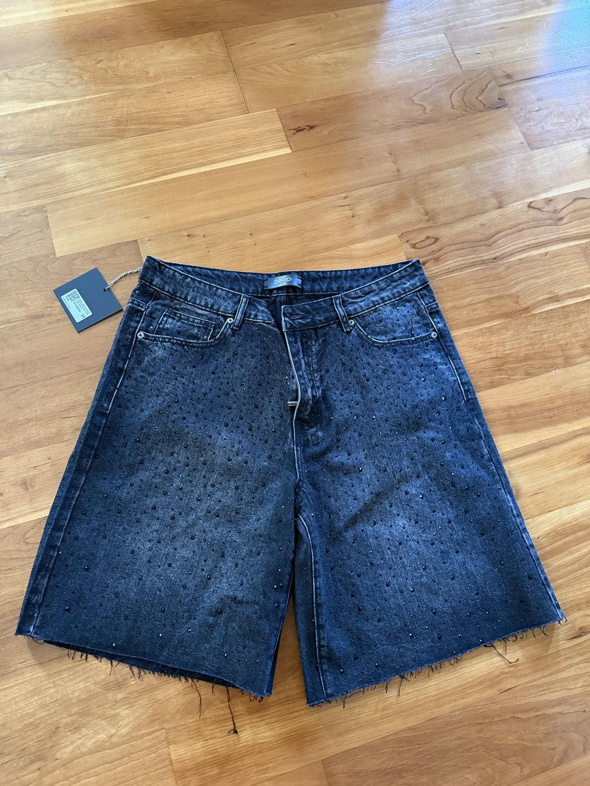 HMDD Large Black Billie Jean Shorts Happy Memories Don’t Die Size US 34 / EU 50 - 1 Thumbnail