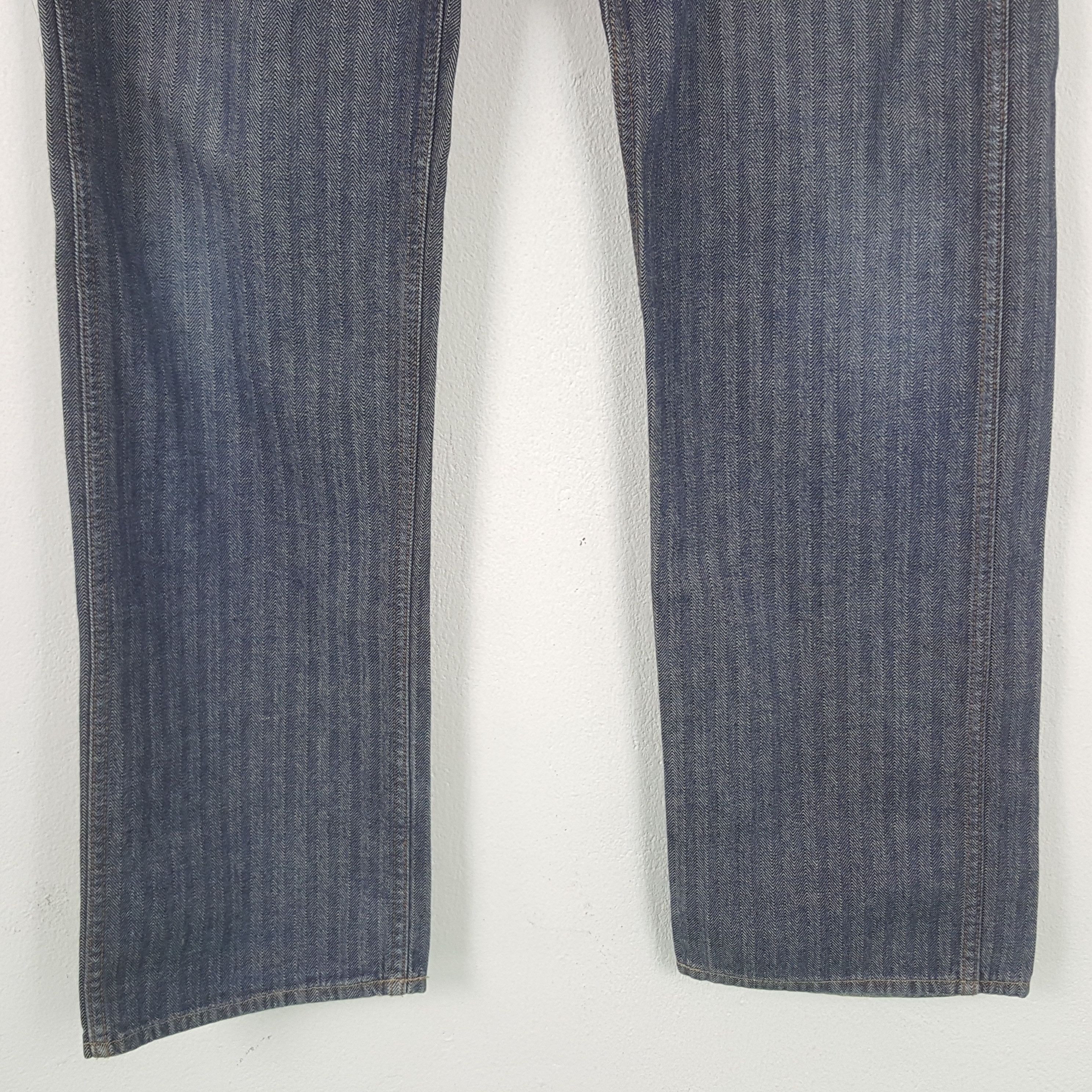 Hysteric Glamour × Japanese Brand × Vintage Vintage Hysteric Glamour Custom Art Logo Denim Jeans Size US 32 / EU 48 - 6 Thumbnail