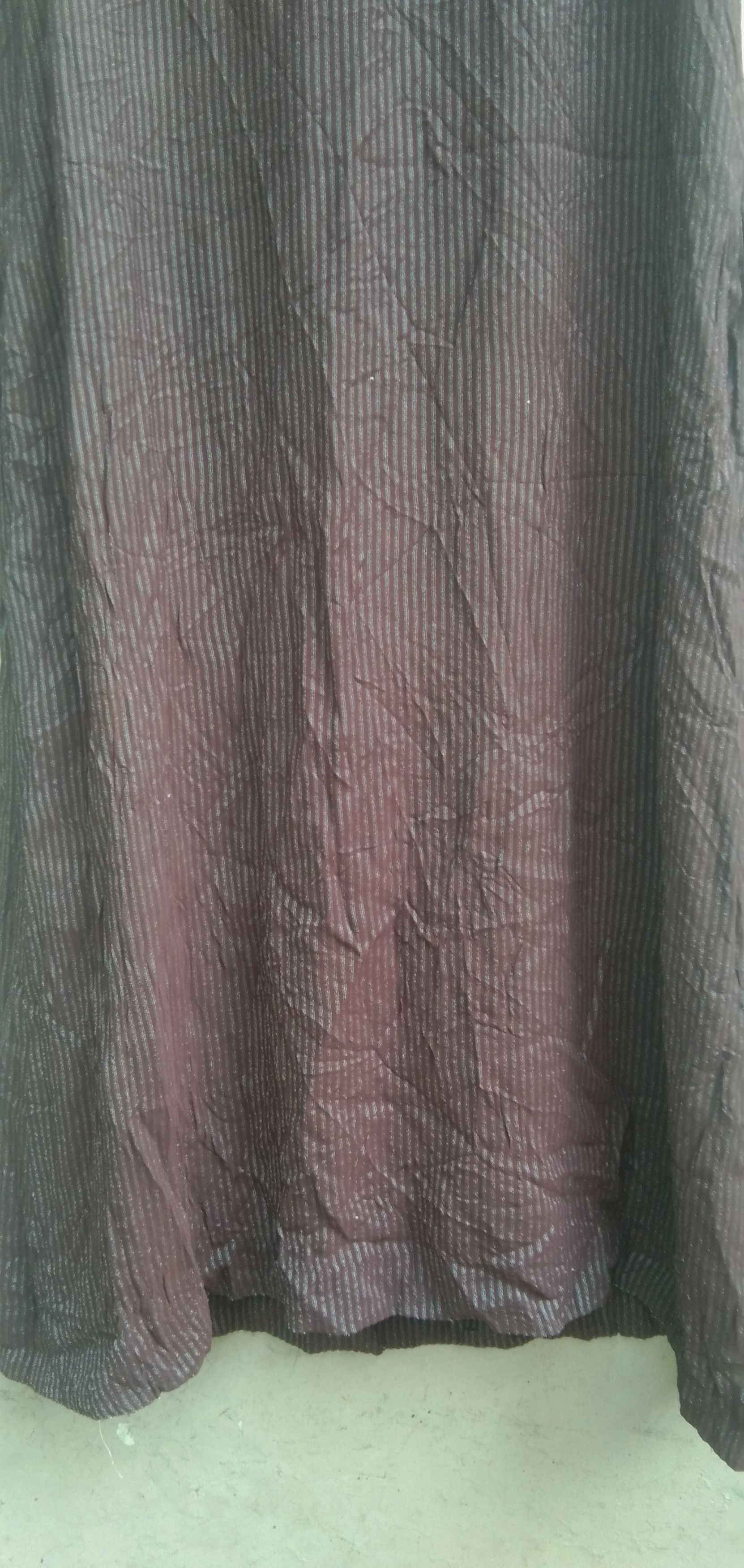 Vintage × Yohji Yamamoto Workshop by yohji yamamoto stripe long dress Size S / US 4 / IT 40 - 3 Thumbnail
