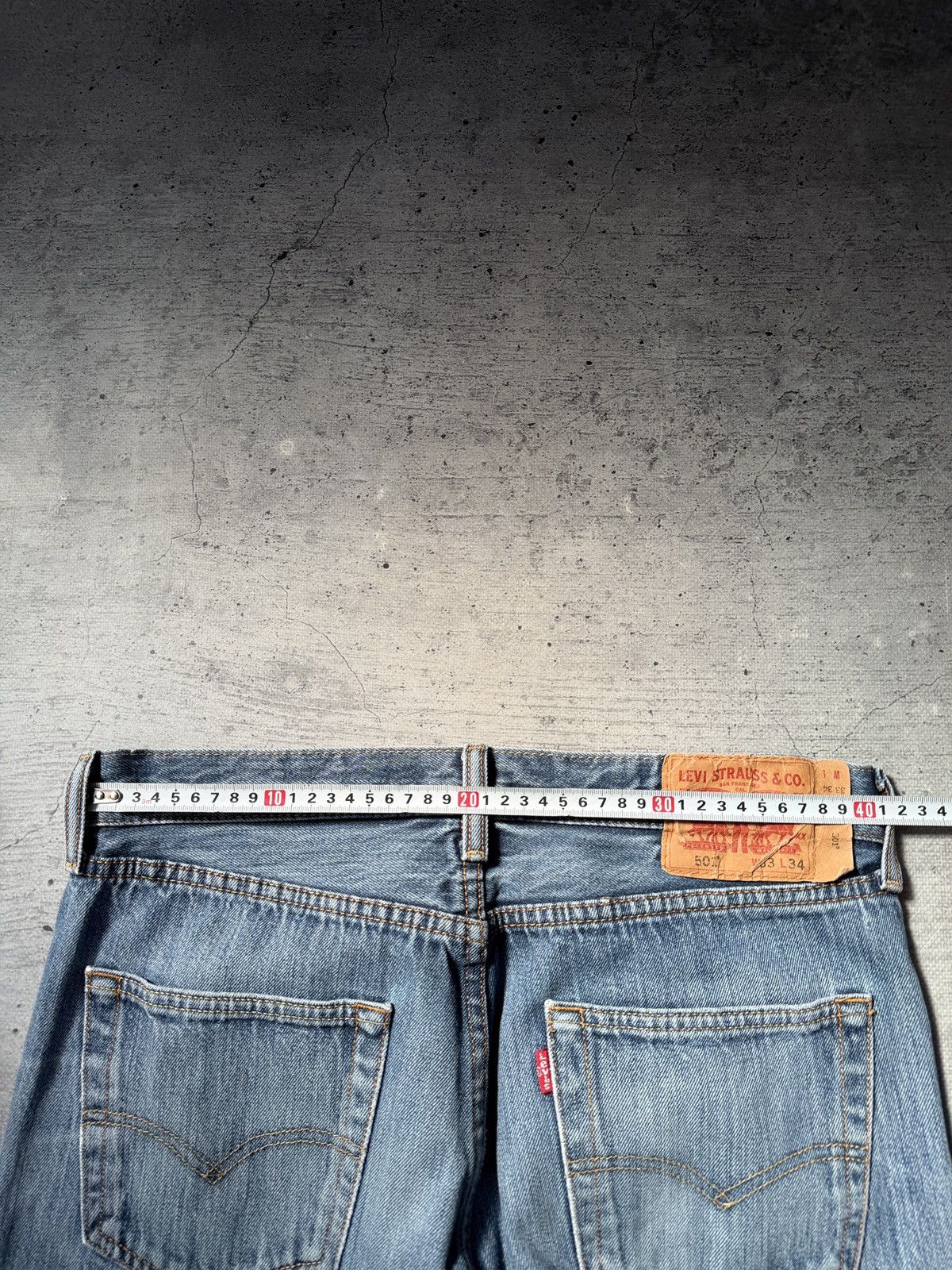 Levi's Vintage Y2K Levis 501 Jeans Limited Edition Retro 90s Style Size US 33 - 12 Thumbnail