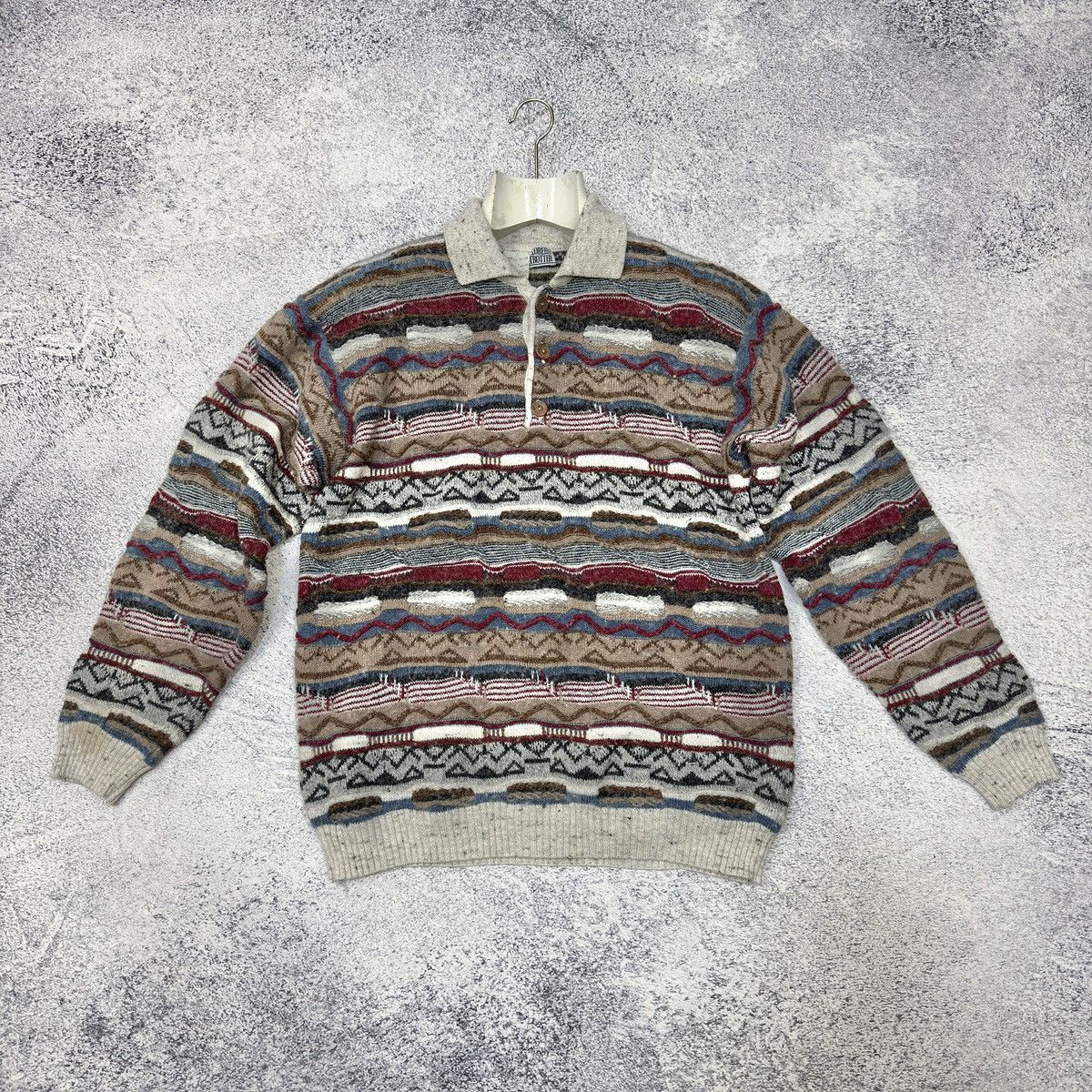Globe-Trotter Globe-Trotter Italy Vintage Wool Blend Sweater M size Size US M / EU 48-50 / 2 - 1 Thumbnail