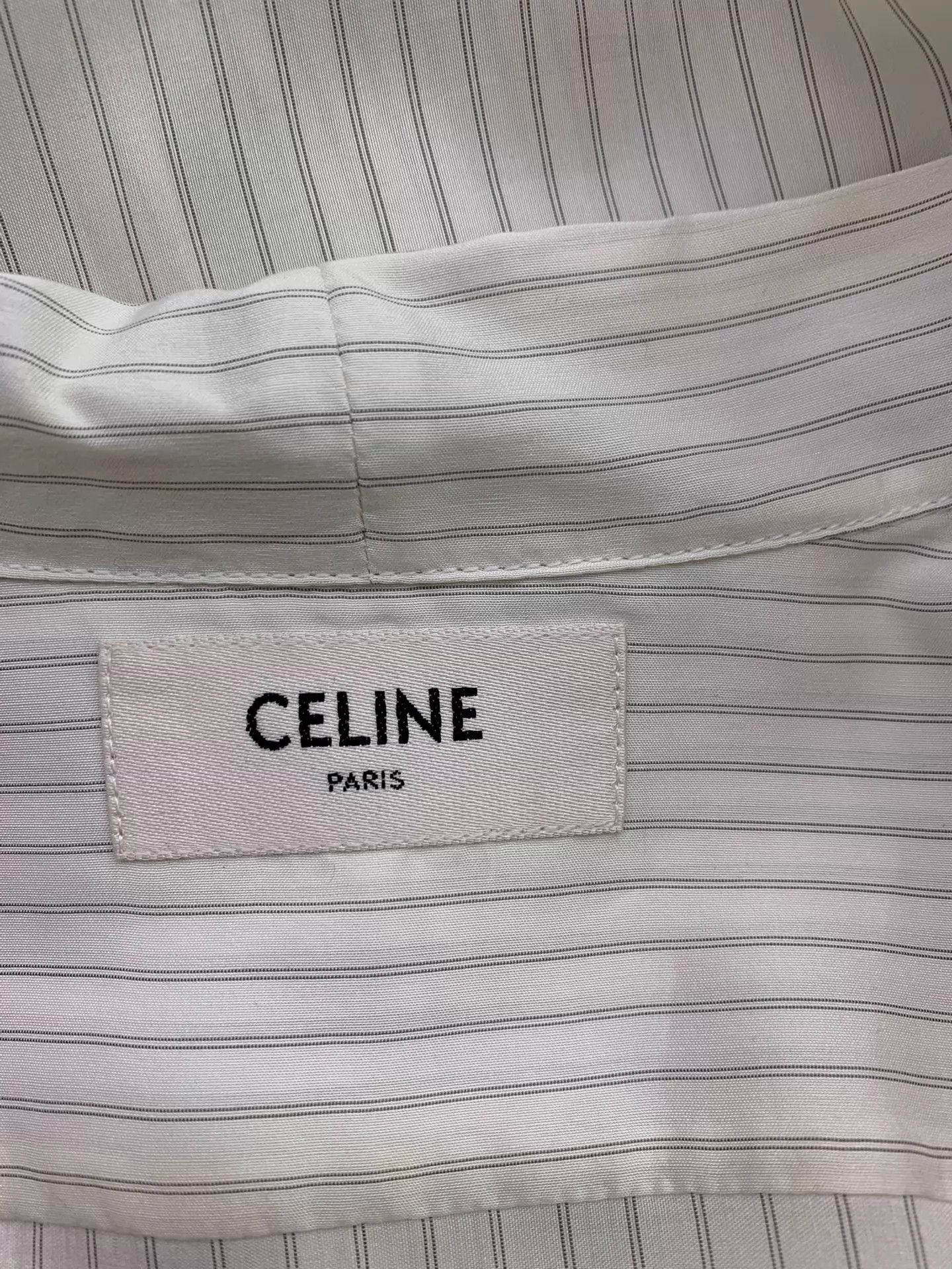 Celine Celine Colorblocked Striped TieFront Shirt 36 New Size XS / US 0-2 / IT 36-38 - 4 Thumbnail