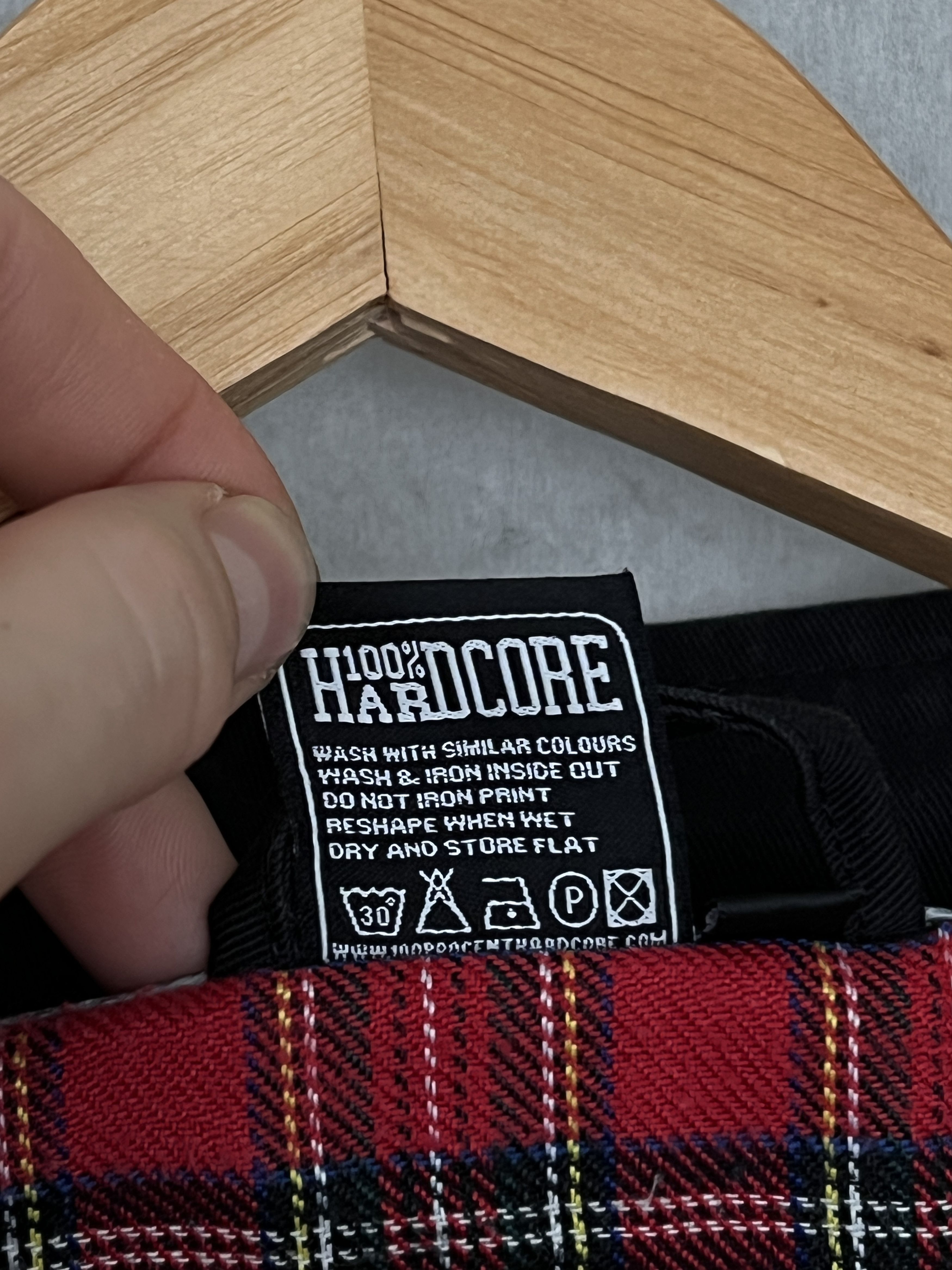 Thunderdome CRAZY Hardcore True VTG 00s bomber jacket plaid pitbull PUNK Size US M / EU 48-50 / 2 - 19 Thumbnail
