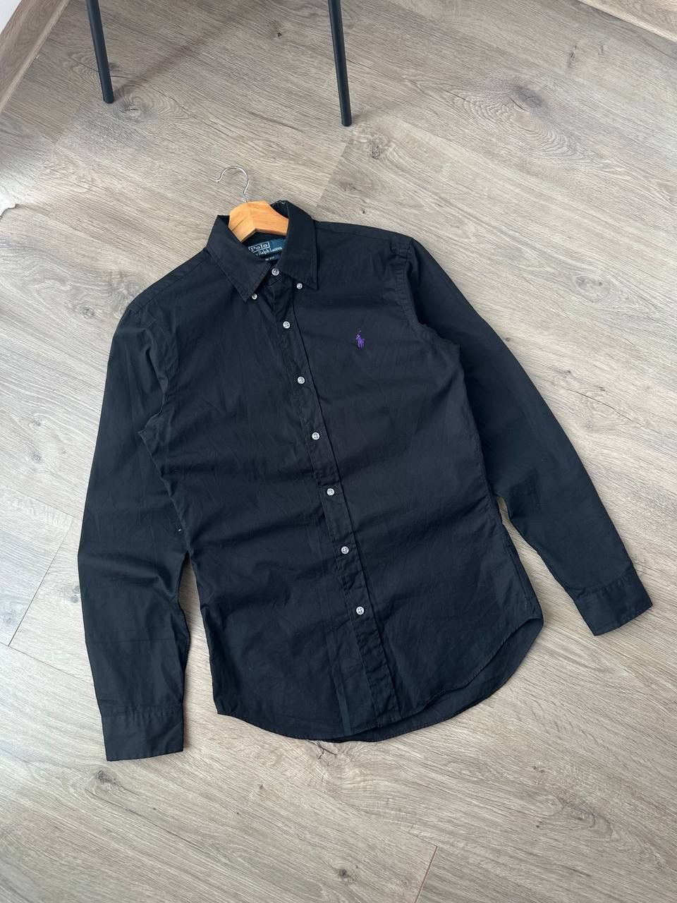 Polo Ralph Lauren Vintage Polo Ralph Lauren Black Shirt Size US S / EU 44-46 / 1 - 2 Thumbnail