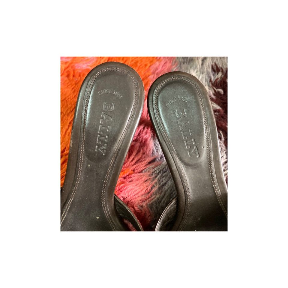 Bally Vintage Bally Heel Sandals (Made in Italy) Size US 7 / IT 37 - 3 Thumbnail