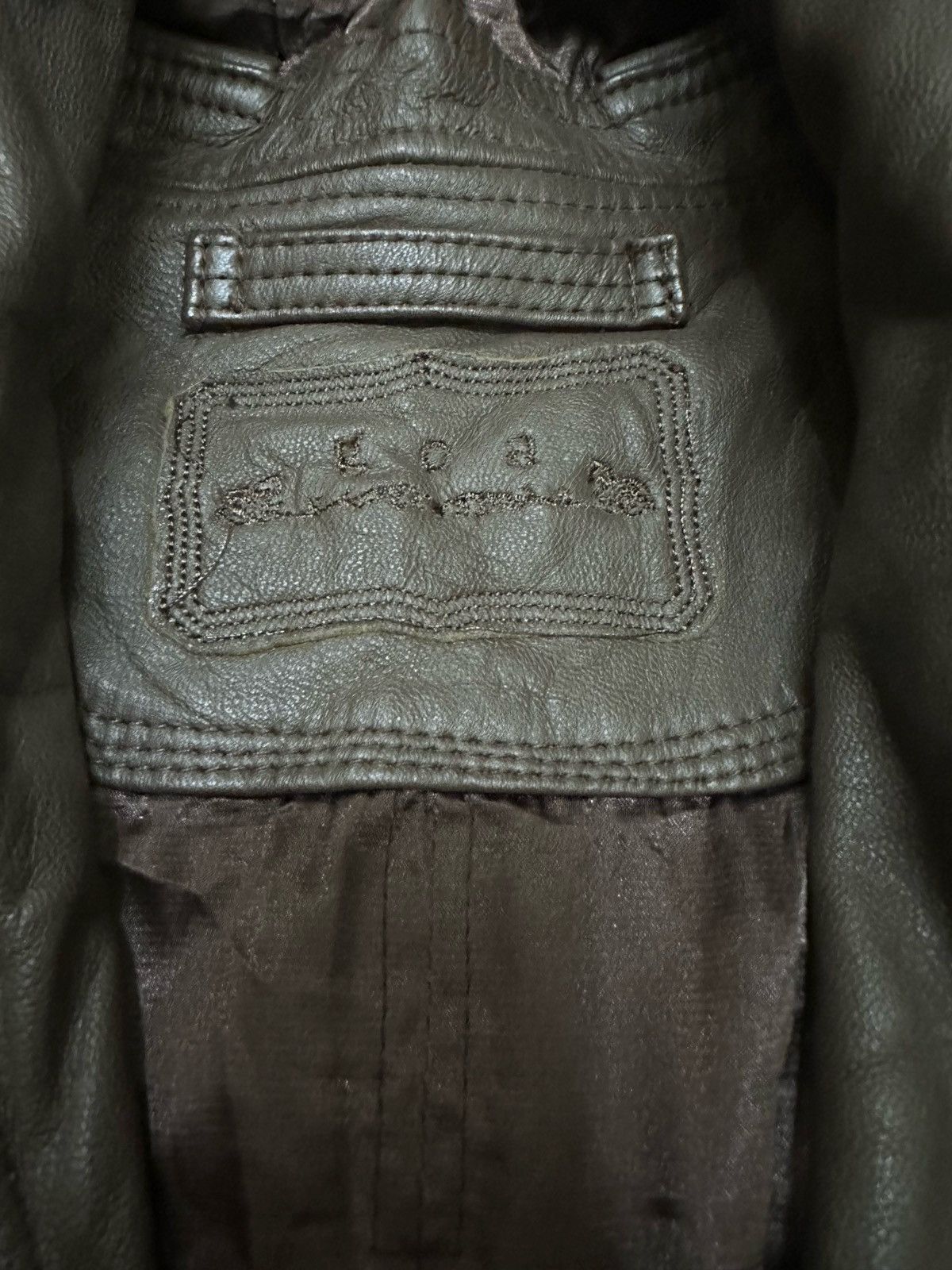 GOA RARE ‼️ Goa Archive Goat Leather Full Zipper Hooded Jacket Size US S / EU 44-46 / 1 - 8 Thumbnail
