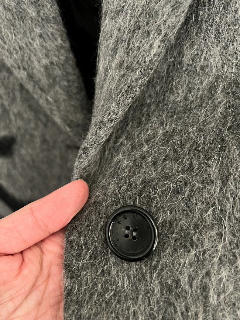 Kenzo KENZO Dark grey wool coat Size XS / US 0-2 / IT 36-38 - 7 Thumbnail
