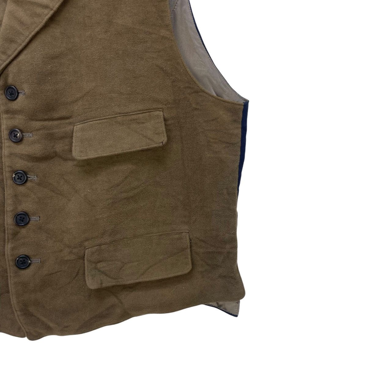 Y's for Men × Yohji Yamamoto Yohji Yamamoto Double Collar Ys For Men Buckle Waist Vest Size US M / EU 48-50 / 2 - 5 Thumbnail