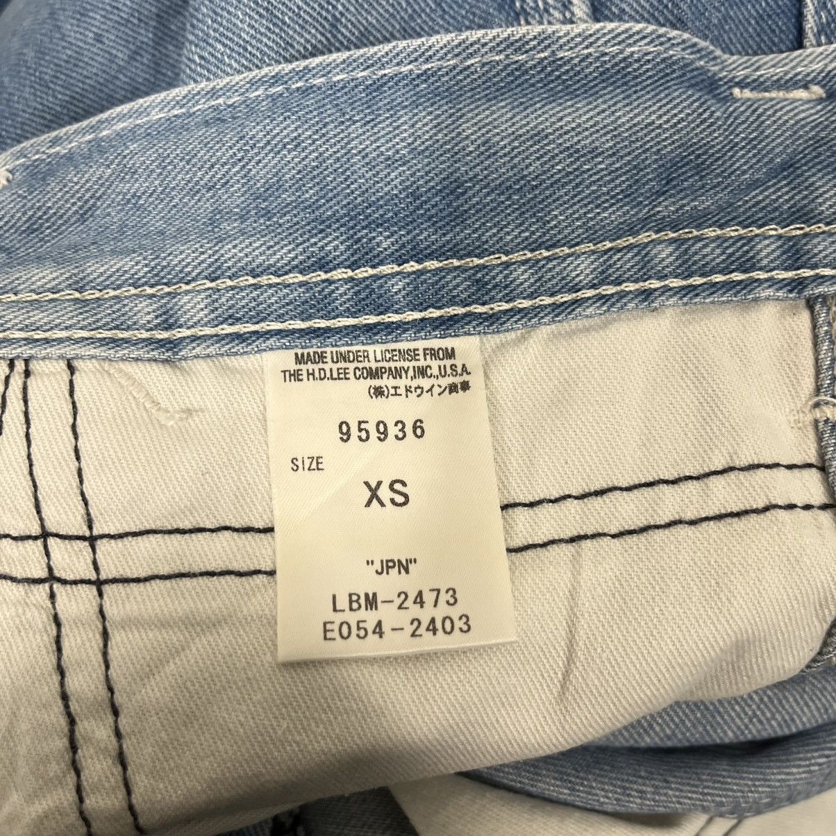 Lee Vintage Lee Union Made Workwear Denim Jeans Size US 29 - 20 Thumbnail