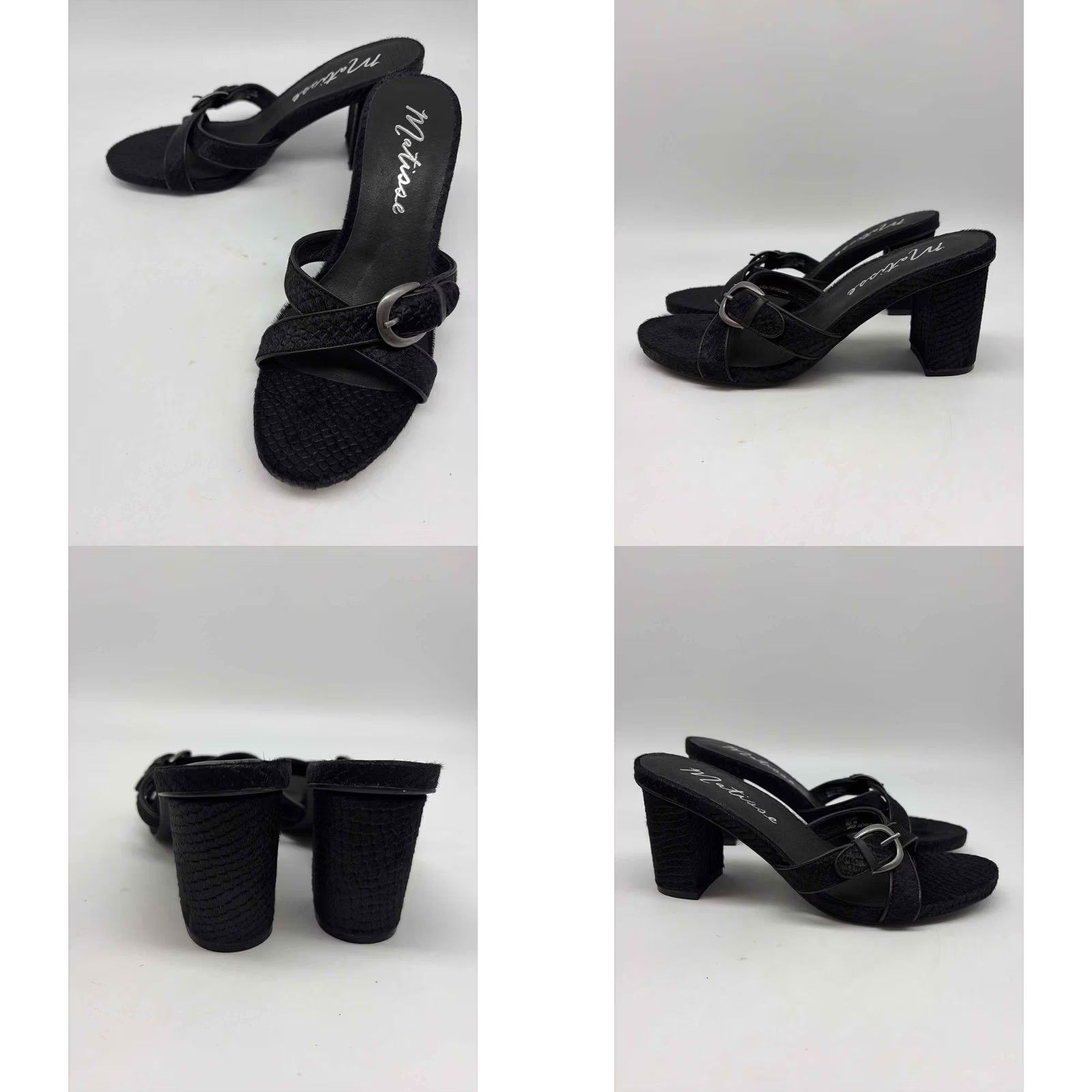 Matisse Matisse Black Size 8 Block Heels Size US 8 / IT 38 - 8 Thumbnail