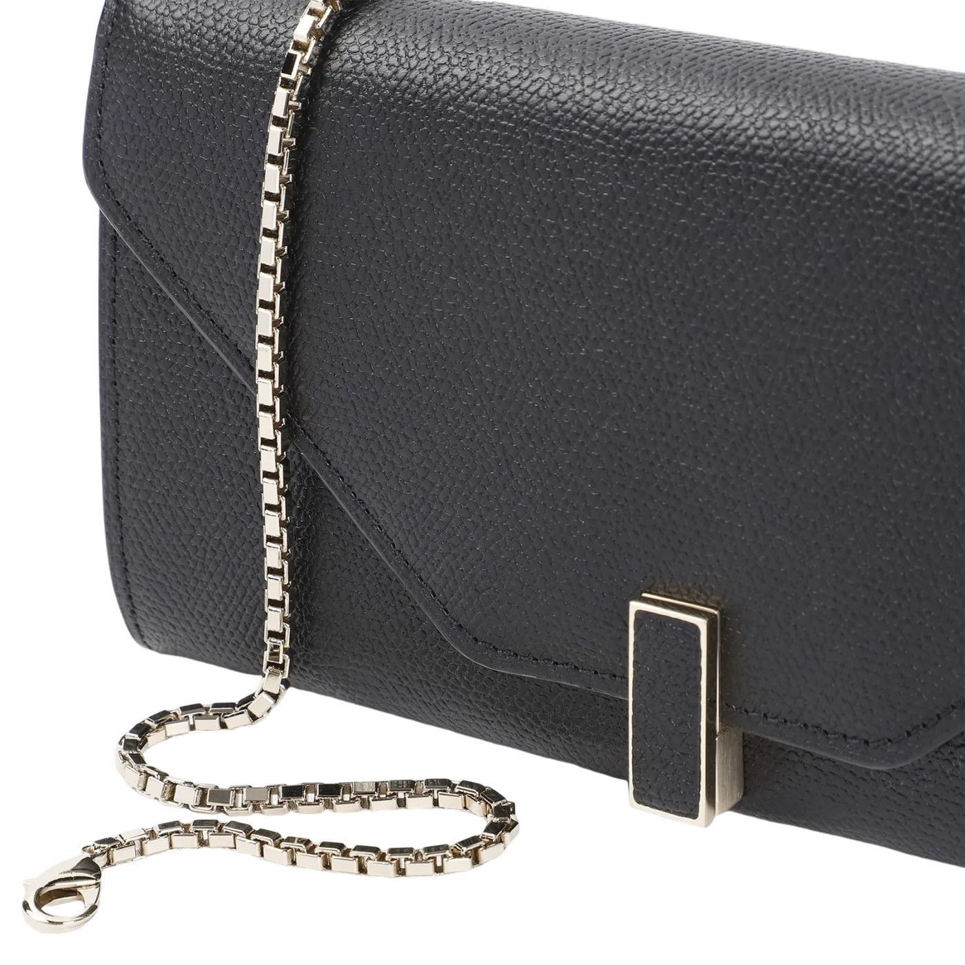 Valextra VALEXTRA Iside Black Chain Wallet Bag New & Authentic Size ONE SIZE - 3 Thumbnail