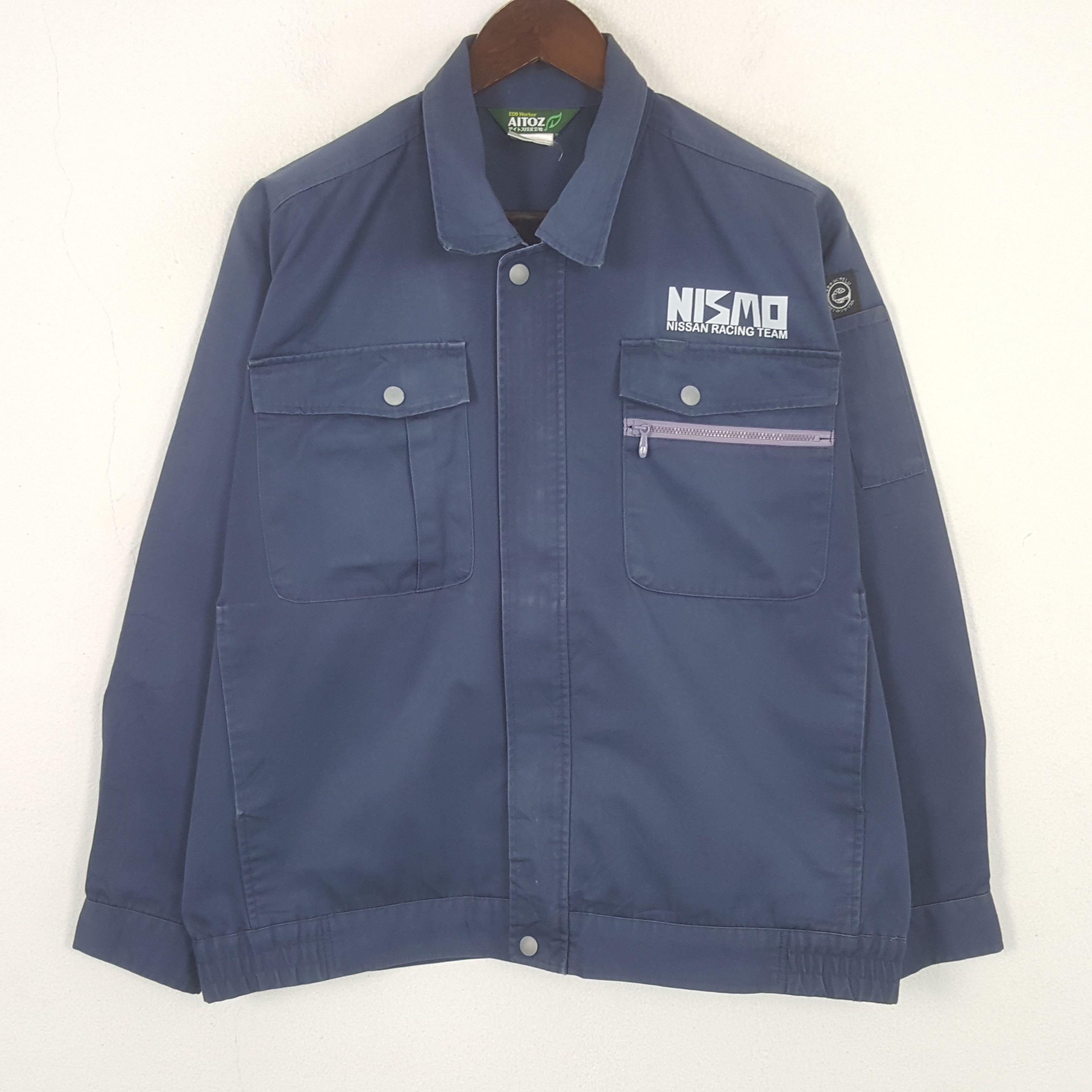 Japanese Brand Vintage Nismo Nissan Racing Team Custom Worker Japan Jacket Size US XL / EU 56 / 4 - 3 Thumbnail
