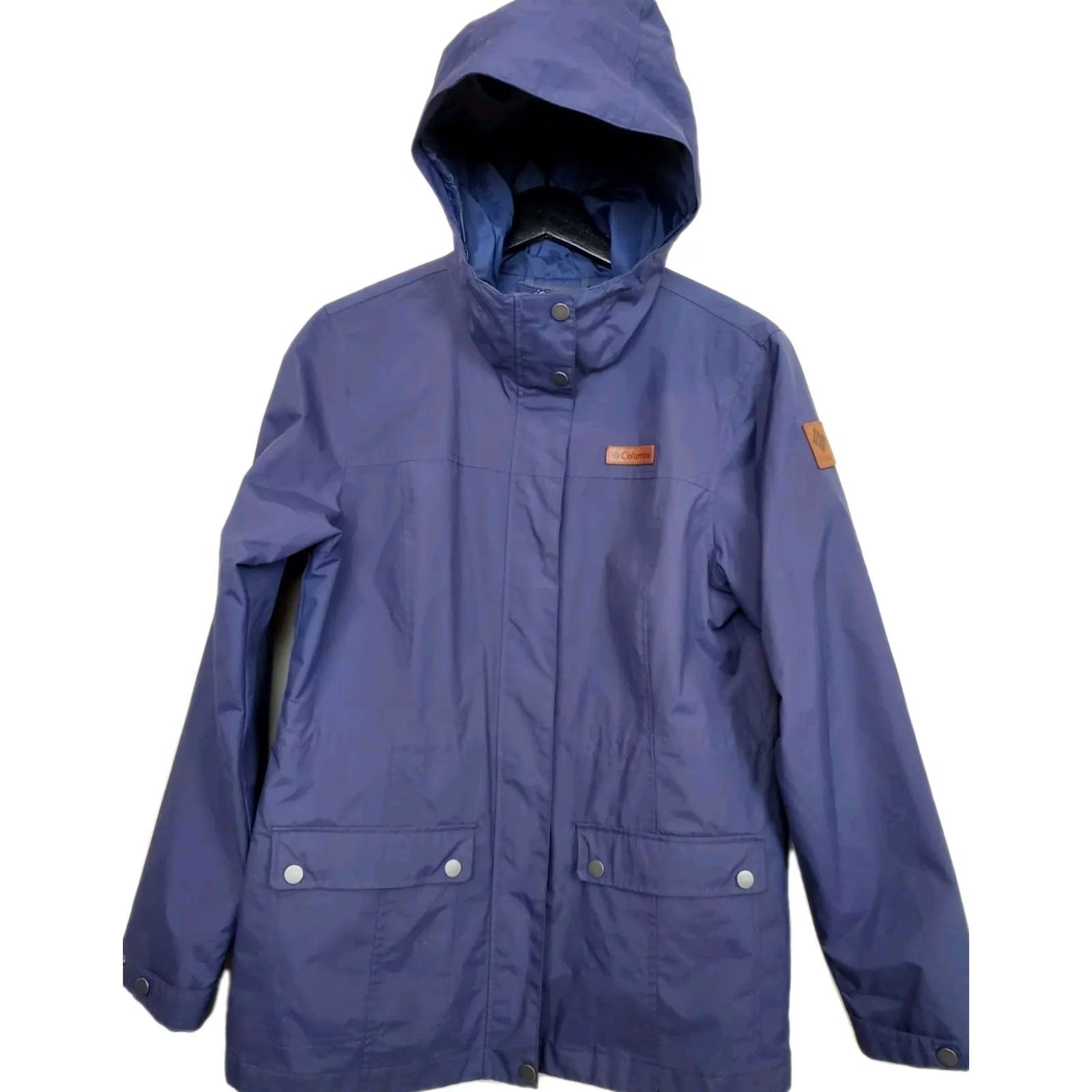 Rains Columbia Lightweight Rain Windbreaker Jacket - Mens S Blue Size US S / EU 44-46 / 1 - 2 Thumbnail