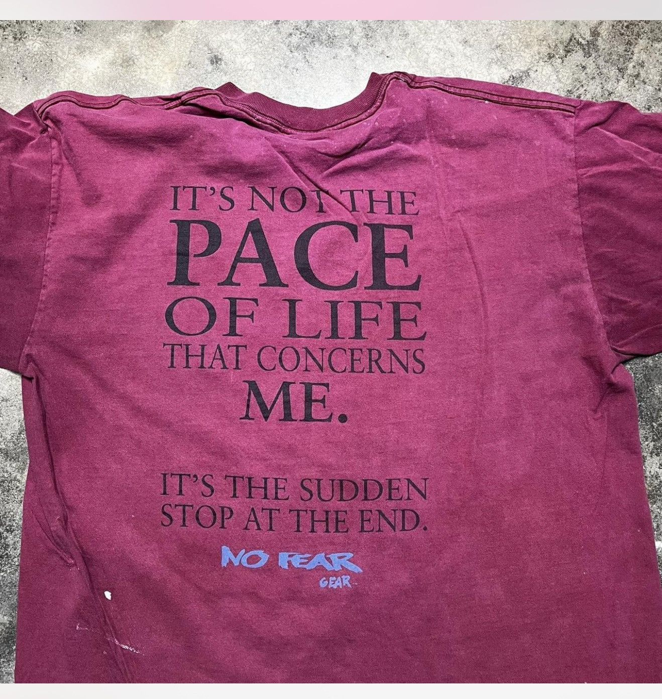 No Fear vintage no fear faded painter baggy single stitch tshirt Size US XL / EU 56 / 4 - 6 Thumbnail