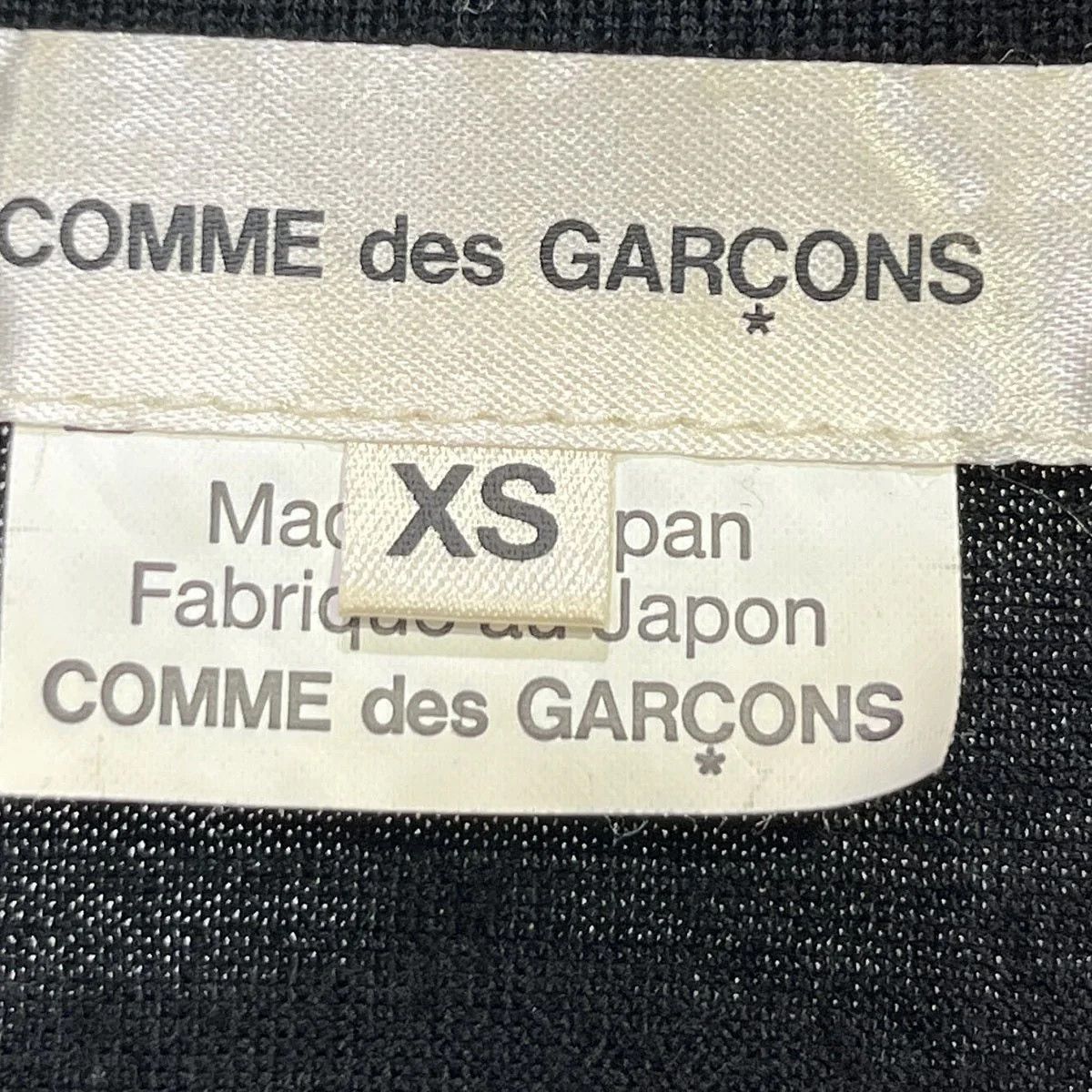 Comme des Garcons Patchwork Knit Long Sleeve Tee Size XS / US 0-2 / IT 36-38 - 3 Thumbnail