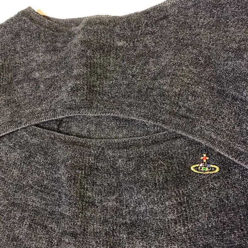 Vivienne Westwood Vivienne Westwood Small planet embroidery deepens the gray Size S / US 4 / IT 40 - 3 Thumbnail