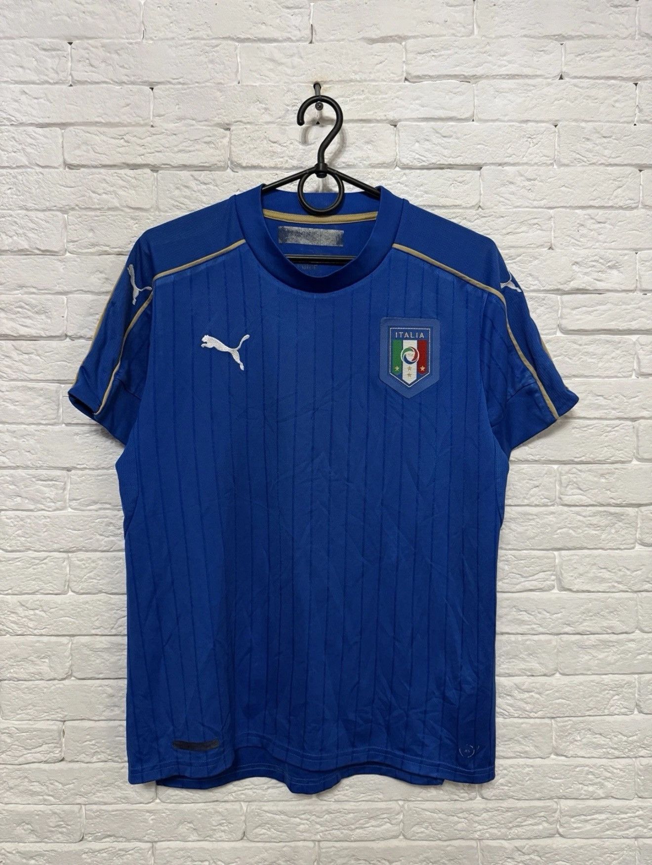 Puma Puma Italy 16/17 Jersey Home Football Shirt Sz M Size US M / EU 48-50 / 2 - 1 Thumbnail