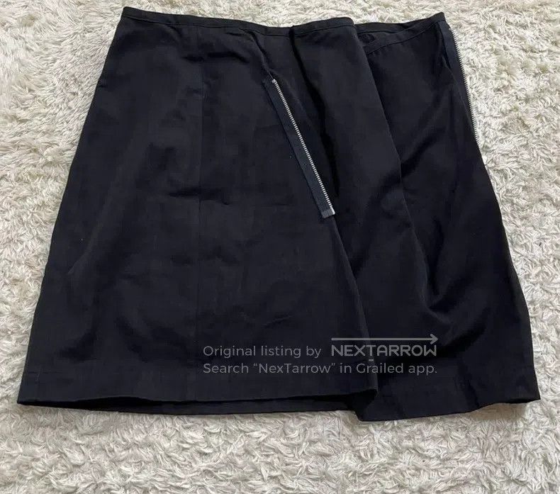 Comme des Garcons Comme Des Garcons size S Asymmetrical Zipper Skirt Size 22" - 3 Thumbnail