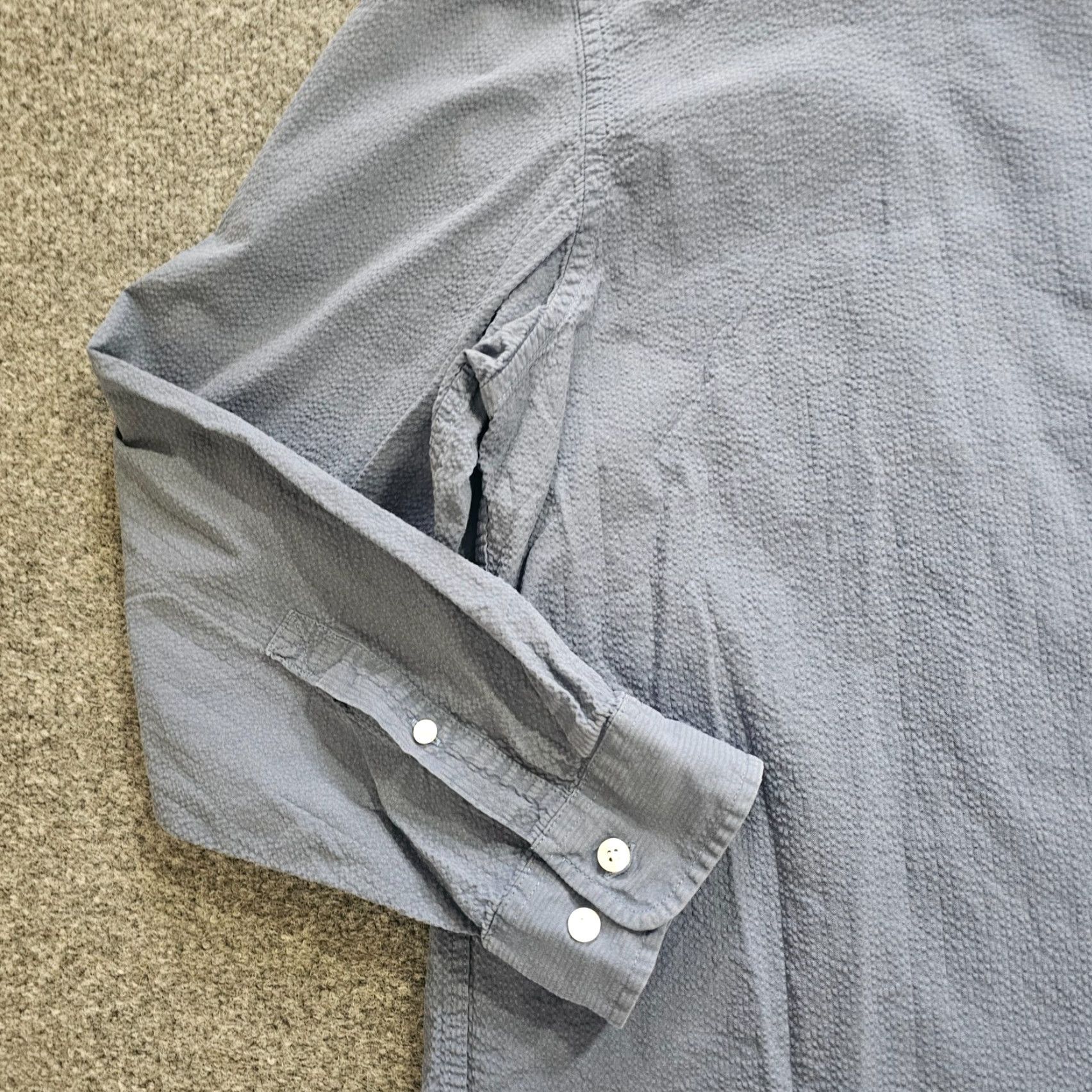 Vintage LL Bean Shirt Mens XL Blue Button Long Sleeve Traditional Career Classic Size US XL / EU 56 / 4 - 4 Thumbnail