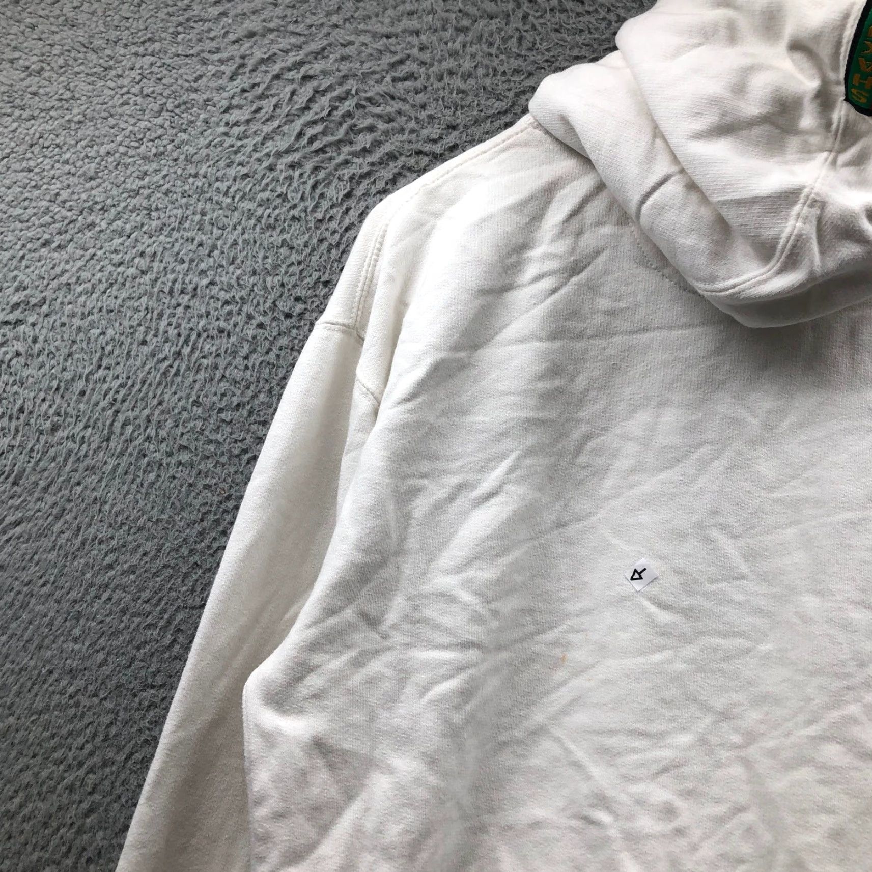 Vintage Cross Colours x Tupac Shakur Sweatshirt Hoodie Mens M 2Pac Graphic White Crew Neck Long Sleeve Pullover Logo Size US M / EU 48-50 / 2 - 7 Thumbnail