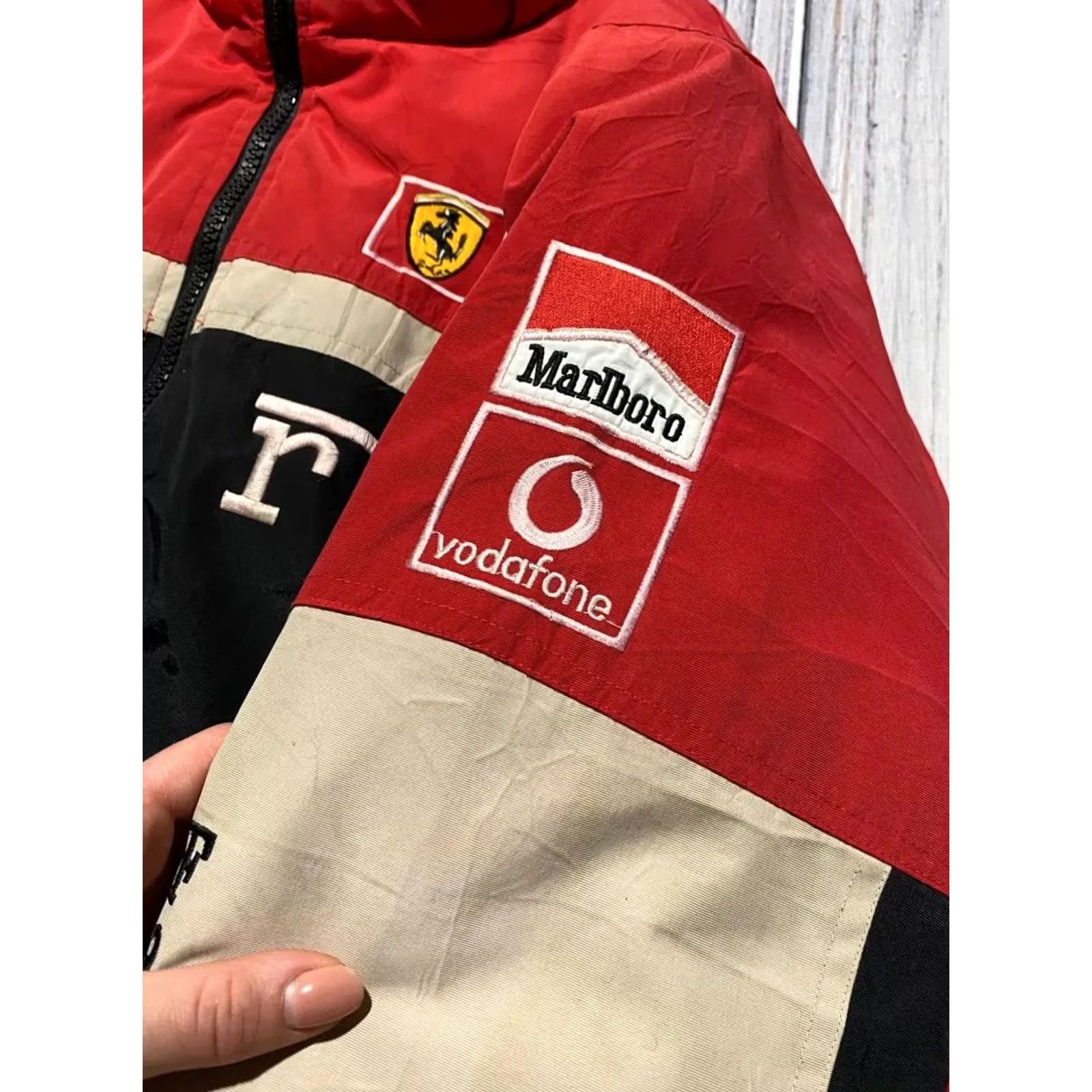 Ferrari VINTAGE Ferrari Jacket Red 90s Michael Schumacher Size 2XL Men Size US XXL / EU 58 / 5 - 4 Thumbnail