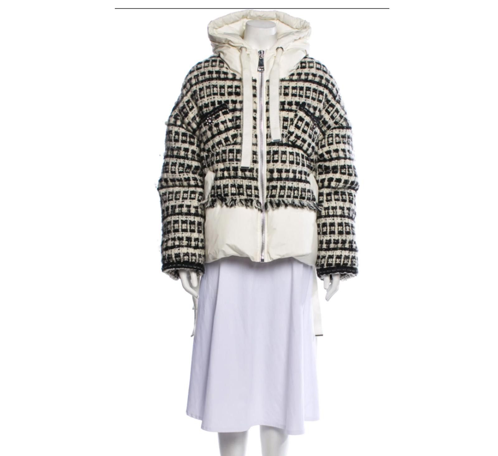 Khrisjoy Khrisjoy Wool Tweed Pattern Jacket Size: XL Size XL / US 12-14 / IT 48-50 - 1 Thumbnail
