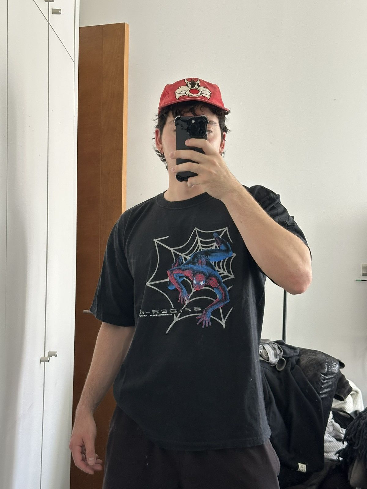Vintage Vintage 2002 Marvel Spider-Man Movie Tee – AllSport Tag Size US XL / EU 56 / 4 - 3 Thumbnail