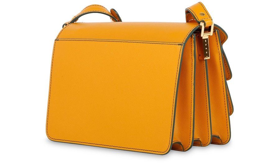 Marni oc11z0525 Size: OS/Trunk Bag In Smooth Calfskin in Orange Size ONE SIZE - 2 Thumbnail