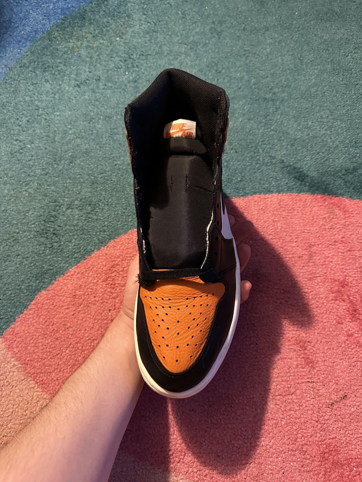 Jordan Brand Air Jordan 1 Retro High OG Shattered Backboard 2015 Size US 12 / EU 45 - 9 Thumbnail