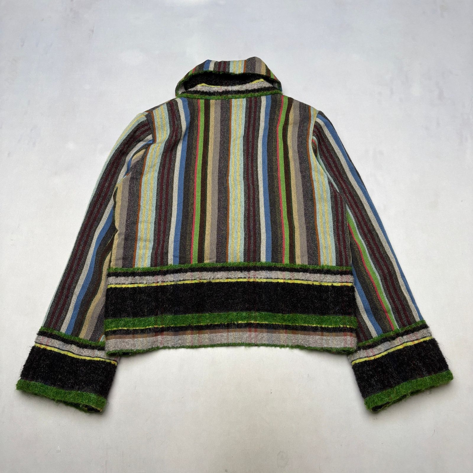 Issey Miyake × Vintage Vintage Issey Miyake Heart HaaT Wool Cardigan Sweater Size 4 Size XL / US 12-14 / IT 48-50 - 3 Thumbnail