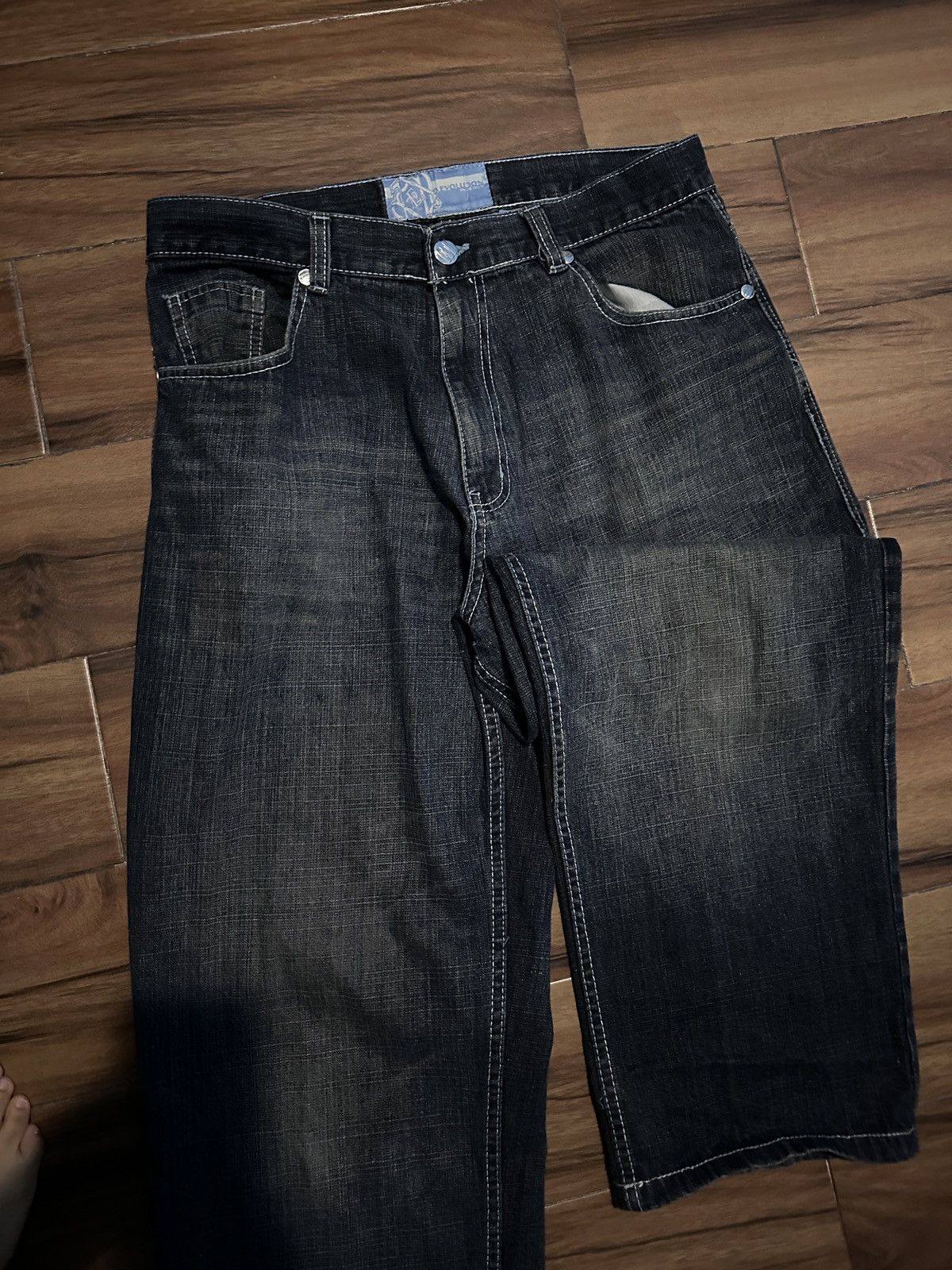 Vintage Vintage evolution jeans with a baggy fit Size US 36 / EU 52 - 2 Thumbnail
