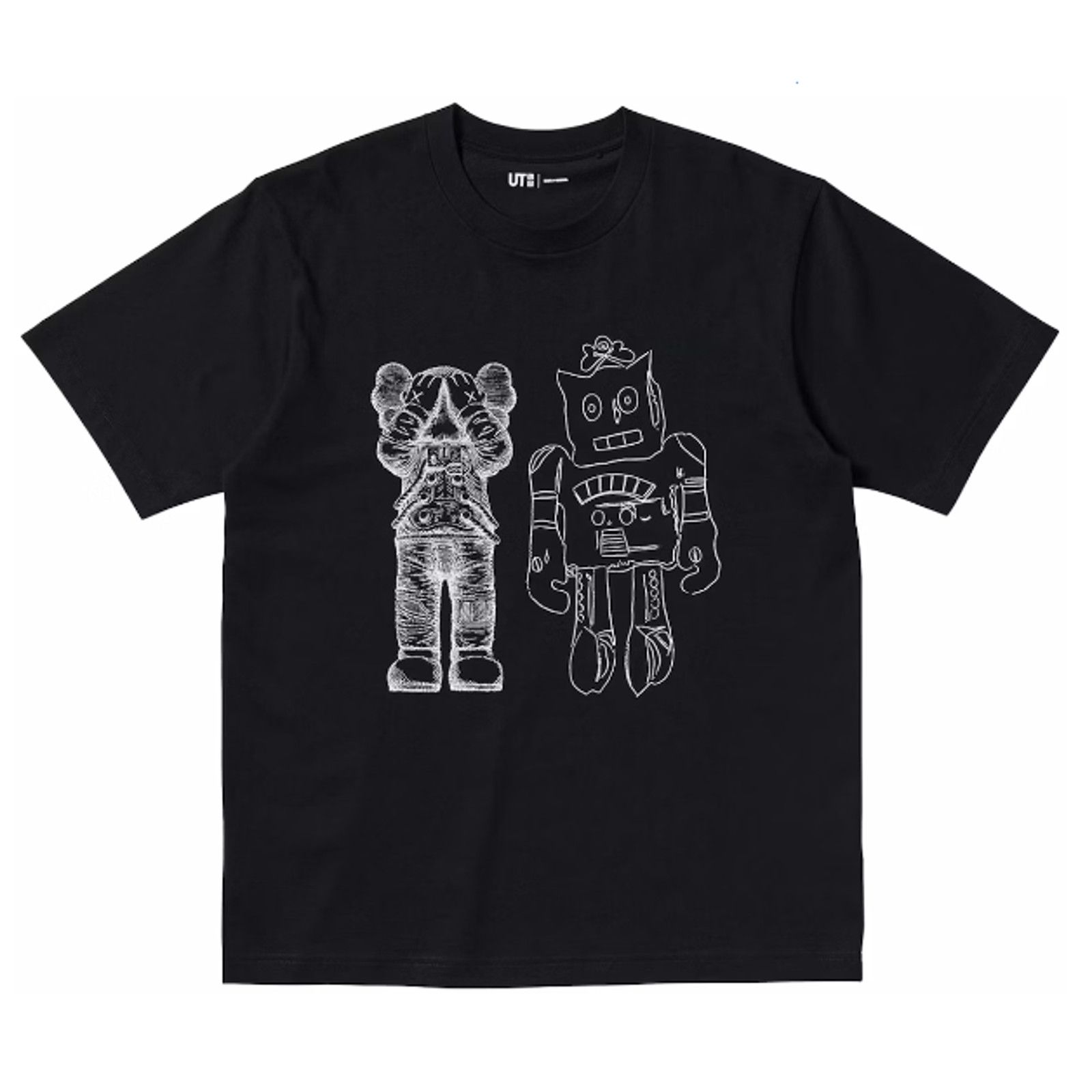 Kaws × Uniqlo Uniqlo KAWS x Andy Warhol Graphic Short Sleeve Tee Black Size US M / EU 48-50 / 2 - 1 Preview