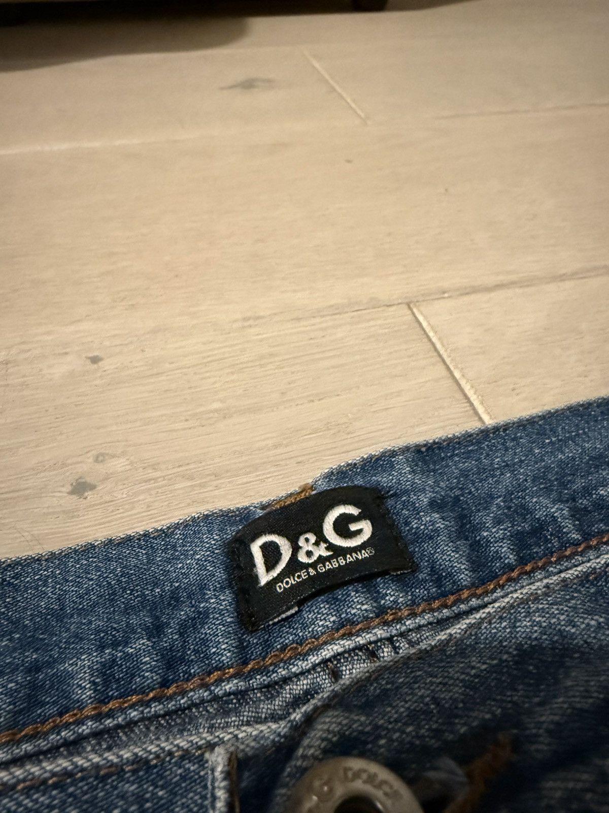 Dolce & Gabbana Crazy Rare Vintage Dolce & Gabbana jeans Y2k hype item Size US 30 / EU 46 - 2 Thumbnail