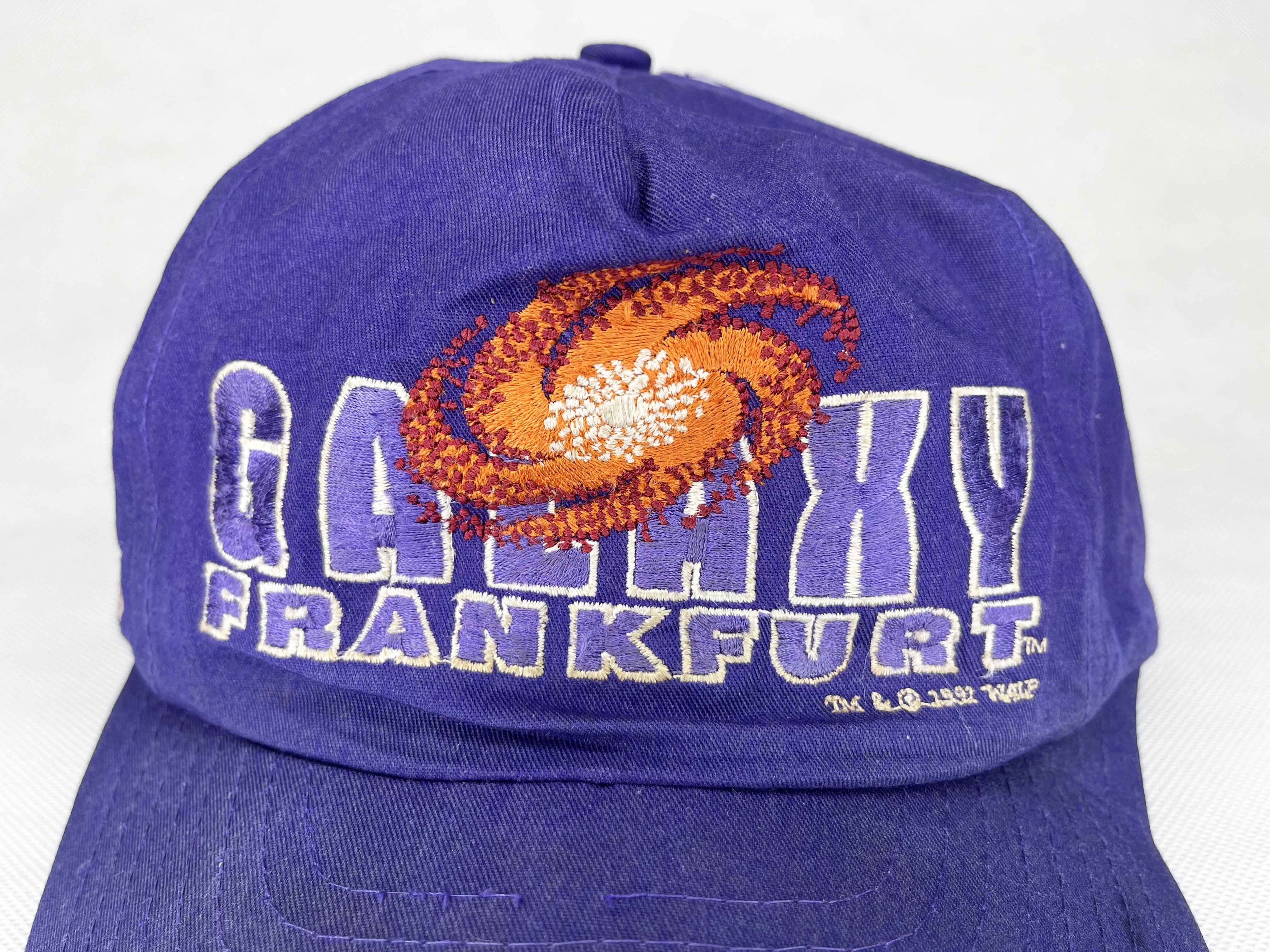 Vintage Vintage World League Football Frankfurt Galaxy WLAF Cap Size ONE SIZE - 2 Thumbnail