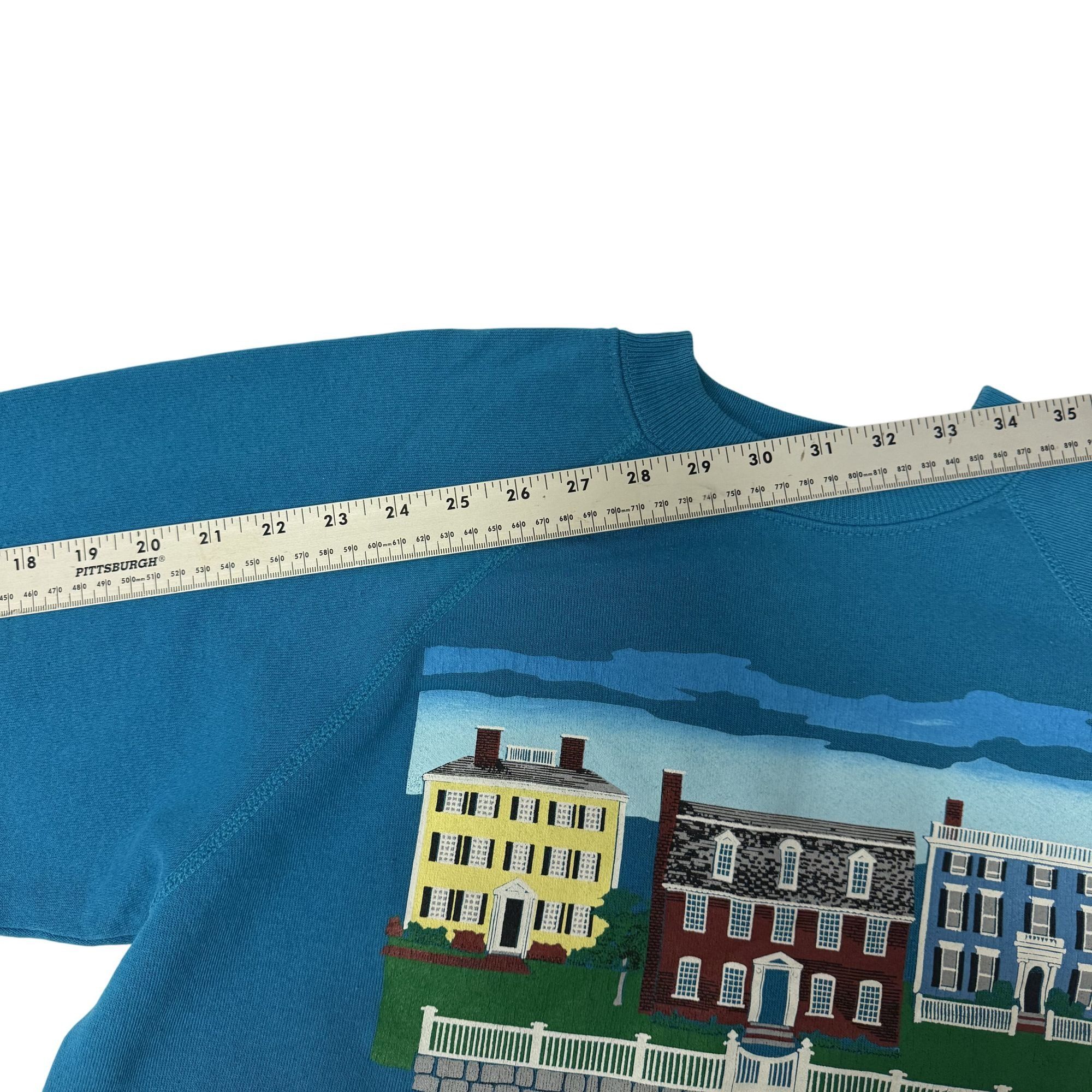 Hanes 80's Connecticut The Constitution State 50/50 RAGLAN L Size US L / EU 52-54 / 3 - 8 Thumbnail