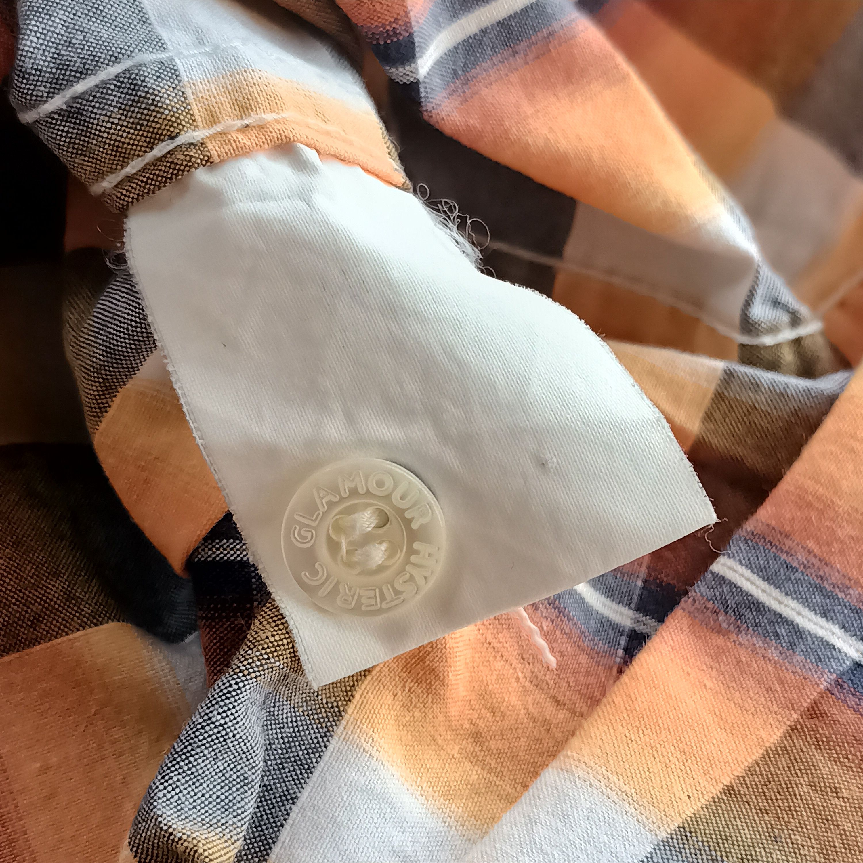 Hysteric Glamour × Japanese Brand 00s Hysteric glamour pearl snap plaid L/s shirt Size US M / EU 48-50 / 2 - 9 Thumbnail