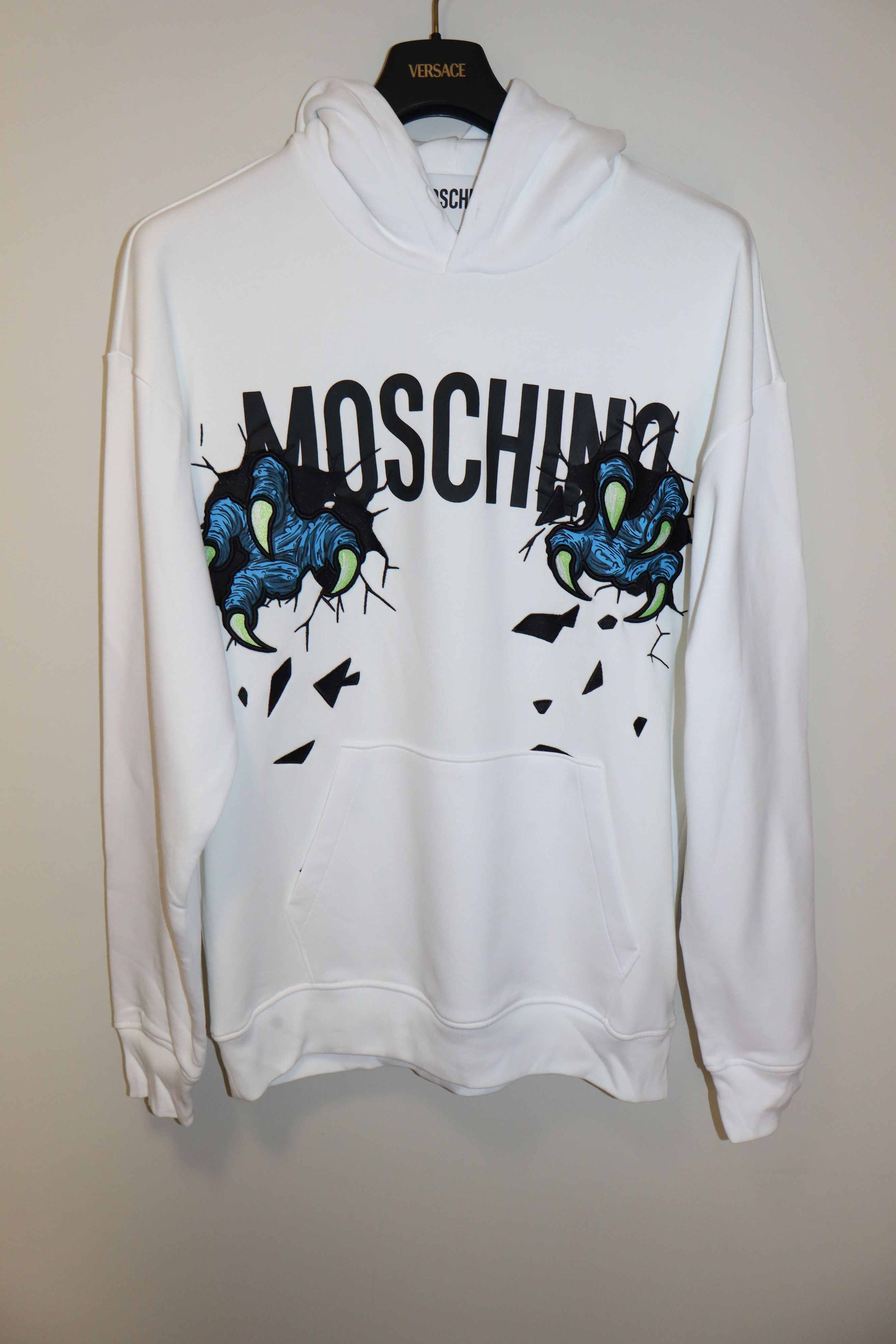 Moschino Embroidered claws logo sweatshirt Size US S / EU 44-46 / 1 - 1 Thumbnail