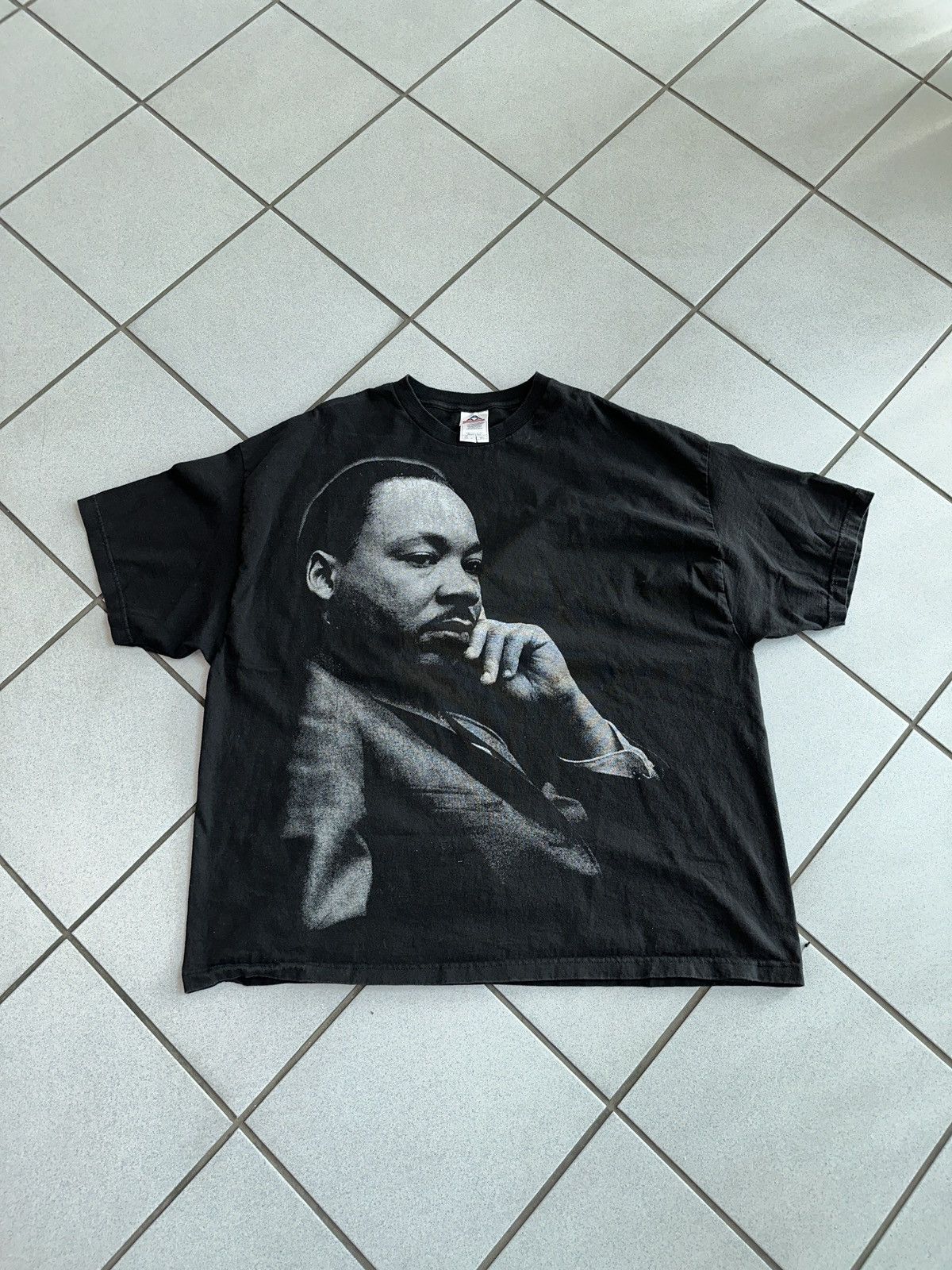 Band Tees Vtg 90s MLK Martin L King Back Hit Tee Men’s 4XL Big Graphic Size US XXL / EU 58 / 5 - 8 Thumbnail