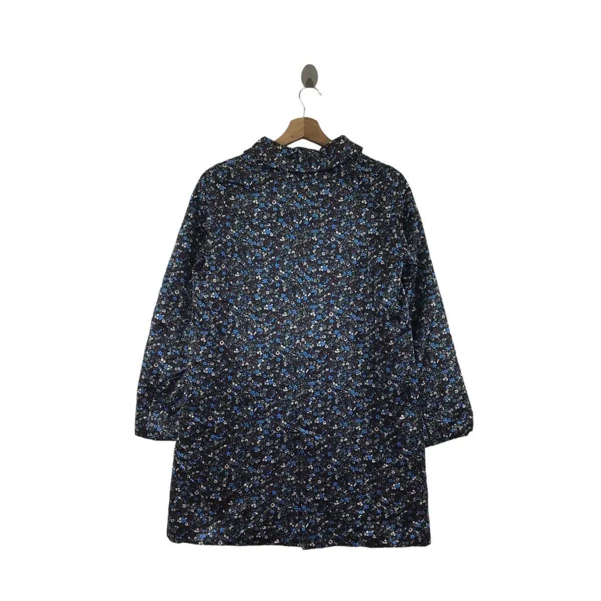 Vintage GLAMORAMA Japanese Brand Floral Overprint Button Up Parka Size S / US 4 / IT 40 - 2 Thumbnail