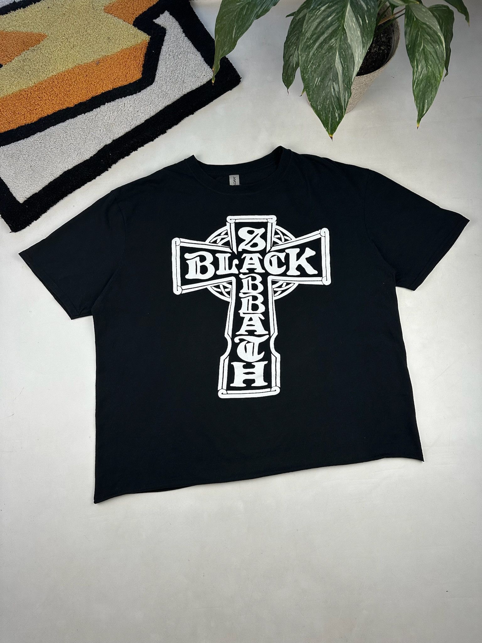 Ozzy Osbourne Vintage Y2K Black Sabath Sun Faded Tee boxy fit Size US M / EU 48-50 / 2 - 5 Thumbnail
