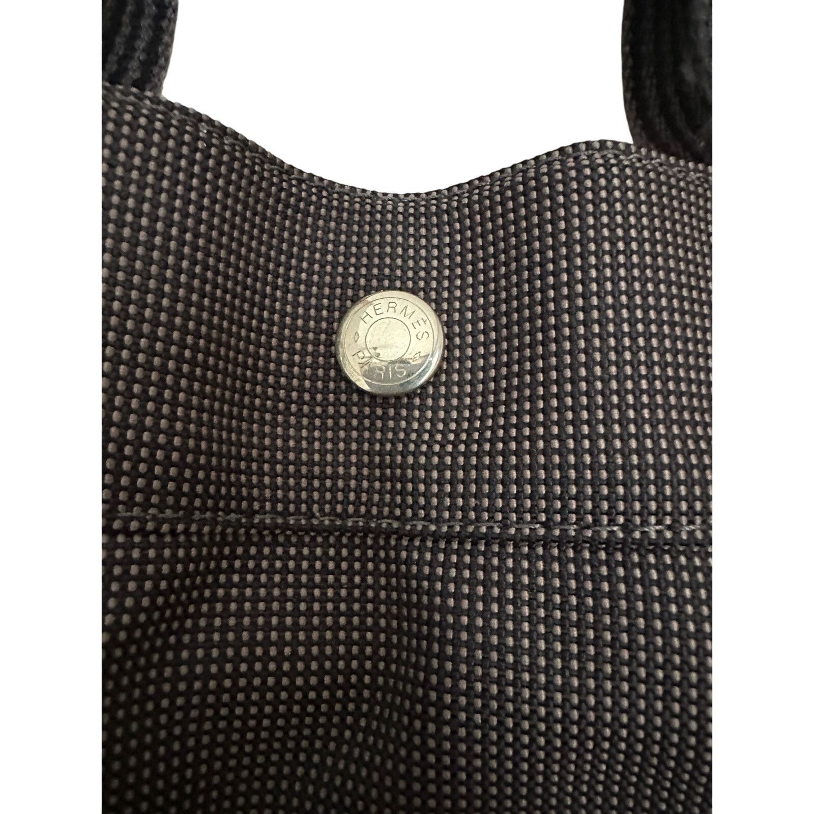 Hermes Hermes HerLine MM Tote Bag Charcoal Gray / Black Size ONE SIZE - 9 Thumbnail