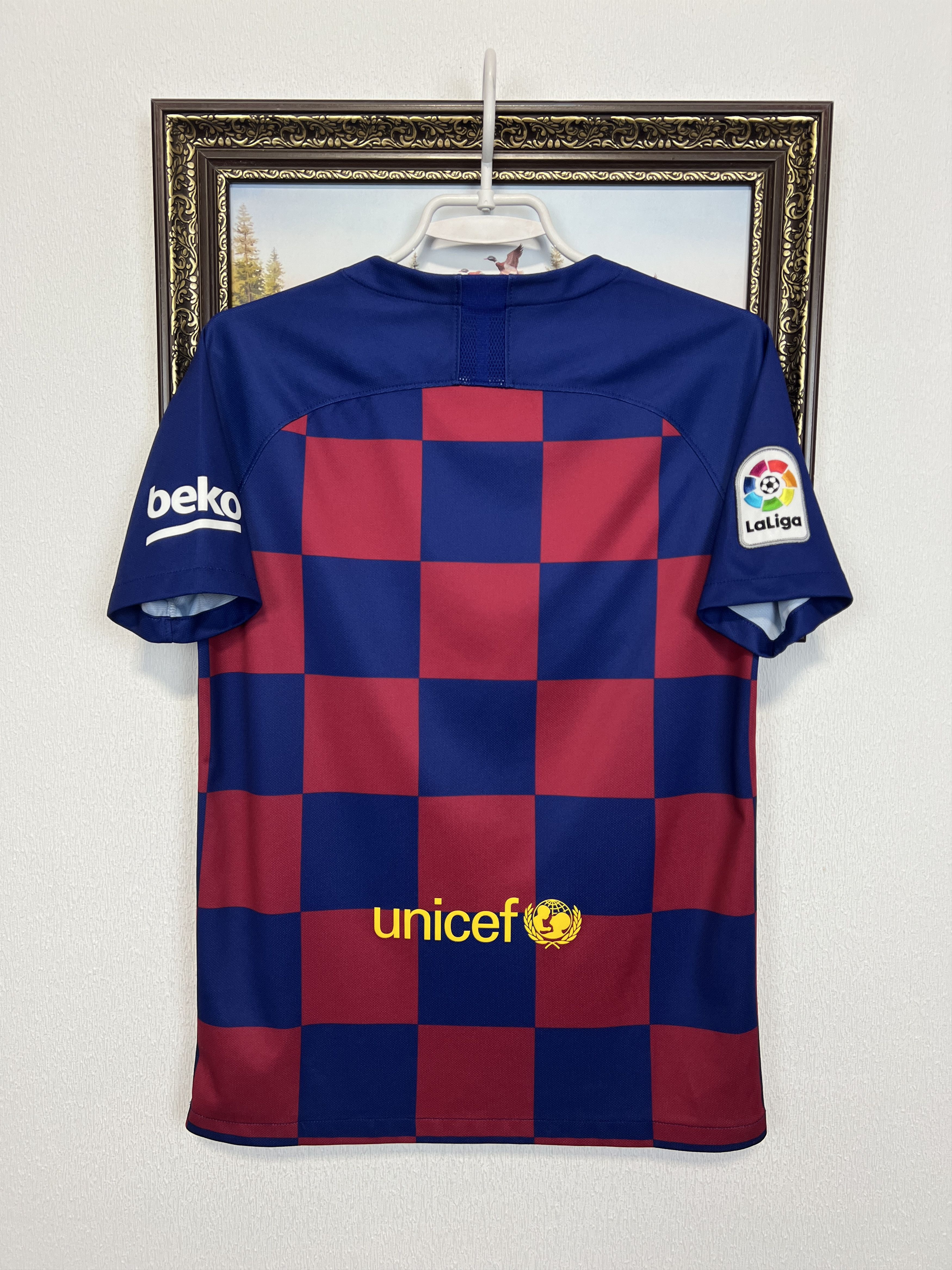 Nike Barcelona football shirt Soccer Jersey Camiseta Size Boys XL Size US XXS / EU 40 - 9 Thumbnail