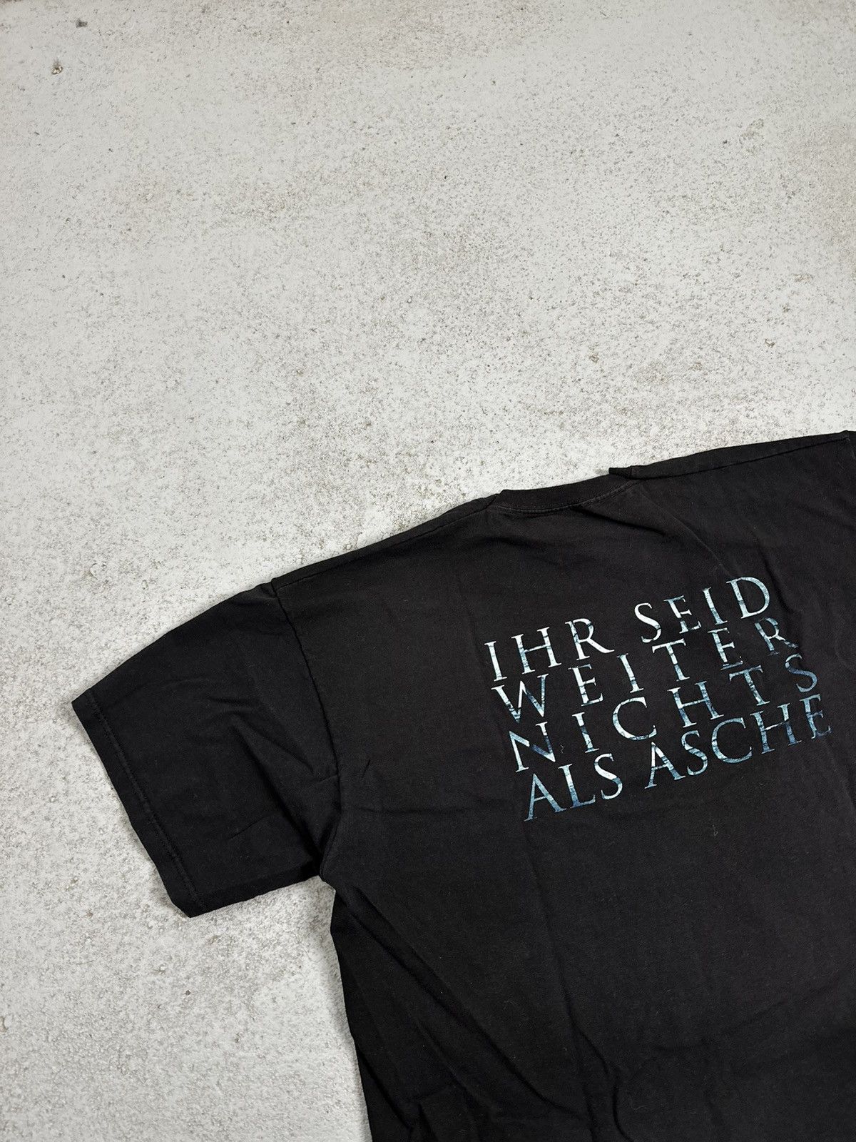 Band Tees Agrypnie Dark Death Metal Ihr Seid Weiter Nichts Als Asche Size US XXL / EU 58 / 5 - 10 Thumbnail
