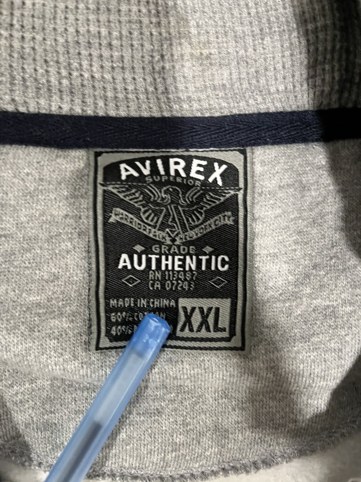 Avirex × Vintage Y2K avirex hip hop hoodie Size US XXL / EU 58 / 5 - 3 Thumbnail