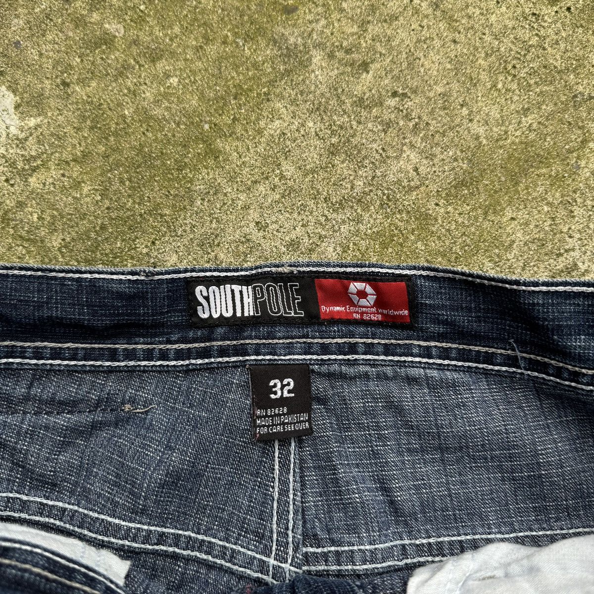 Southpole Y2K Southpole Faded Skater Jean Shorts ERD Grunge Thrashed Size US 32 / EU 48 - 9 Thumbnail