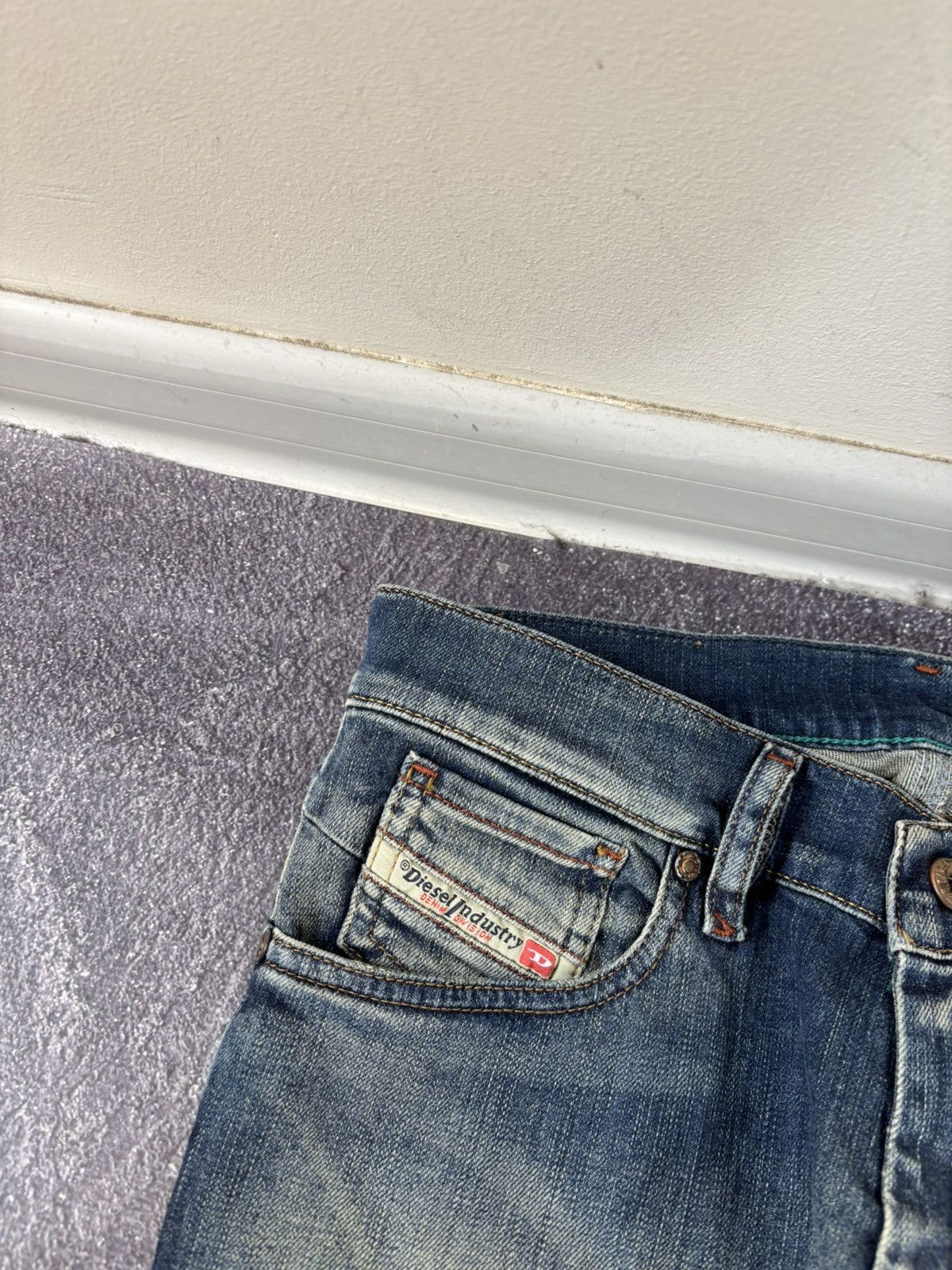 Diesel Diesel Getlegg NWT Women’s Slim Skinny Blue Denim Jeans Size 25" / US 0 / IT 36 - 6 Thumbnail